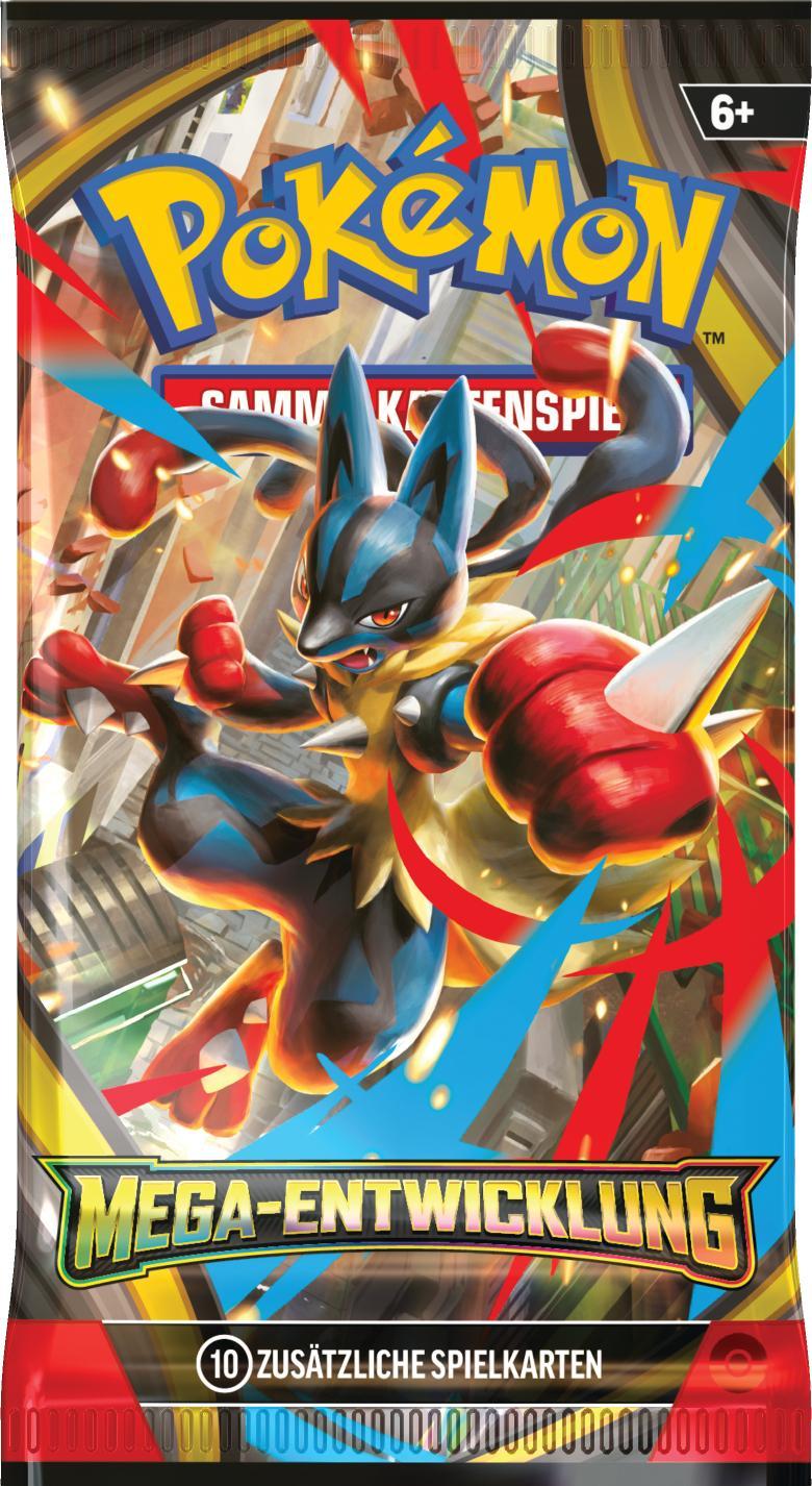 Pokémon ME01 Mega-Entwicklung Boosterpack – 10 Karten + Code