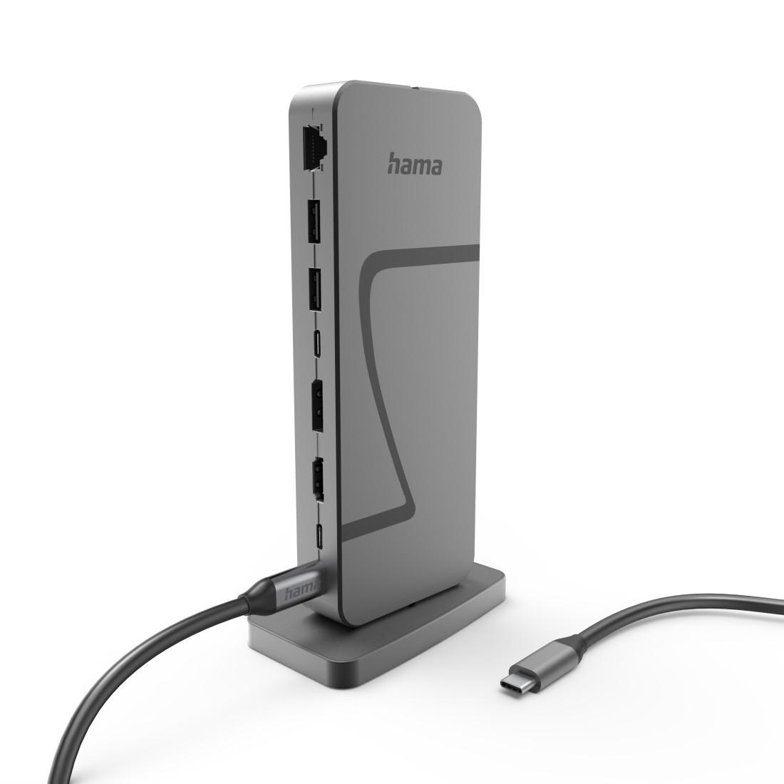 Hama USB4 Docking-Station 10 Ports, USB-C, 40 Gbit/s