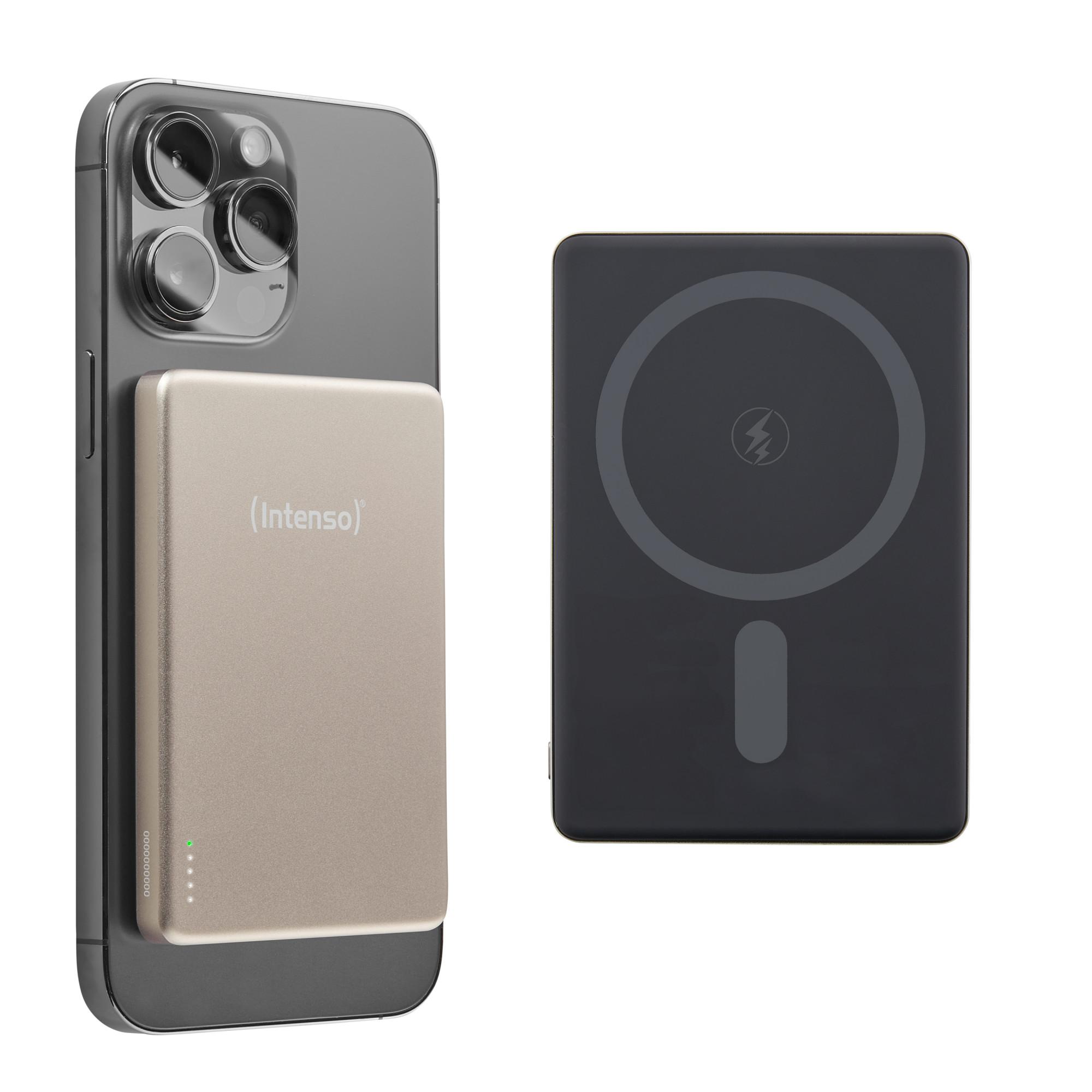 Intenso MW5000 Powerbank 5000 mAh – MagSafe 15W USB-C PD 20W