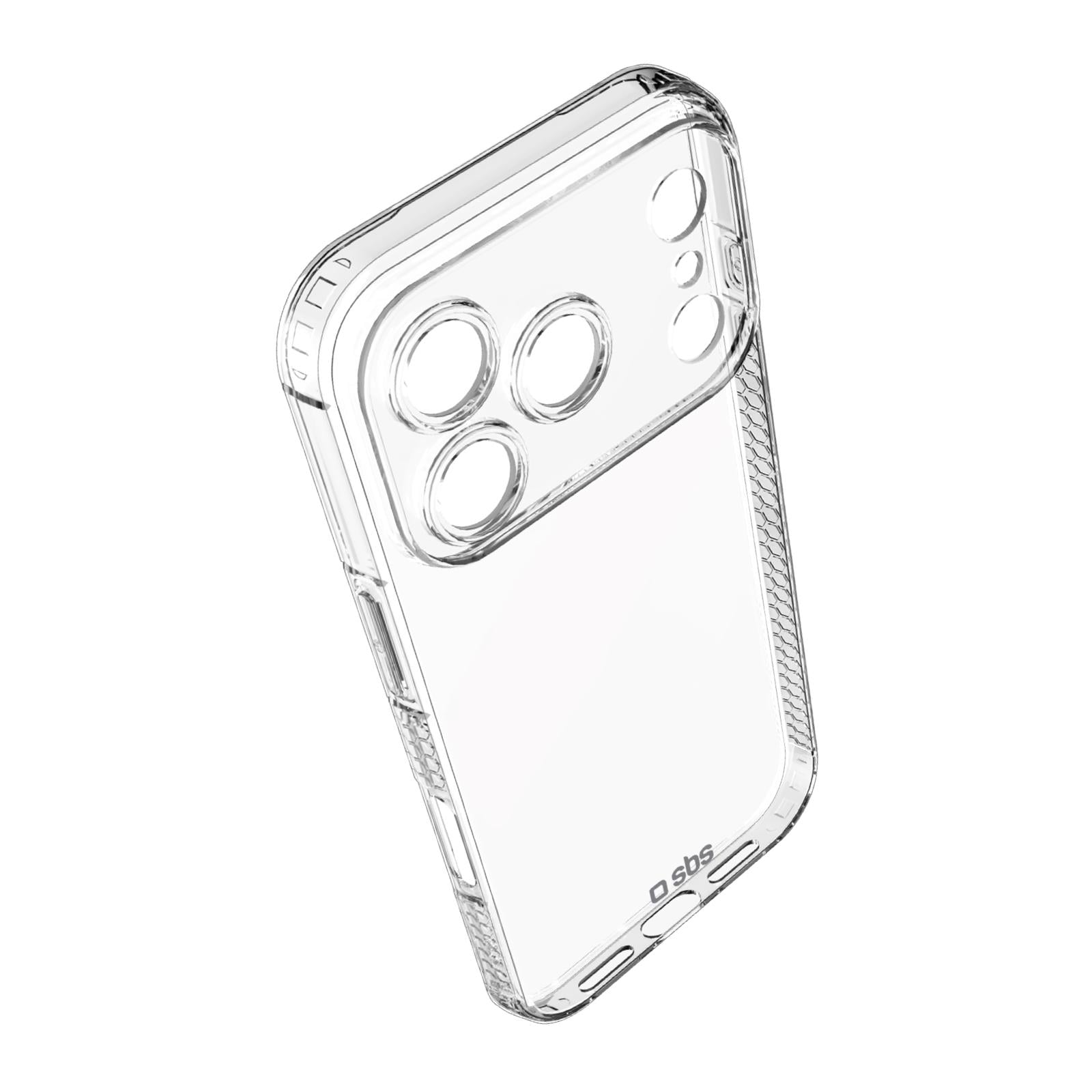 SBS Extreme X2 Hülle iPhone 17 Pro Transparent