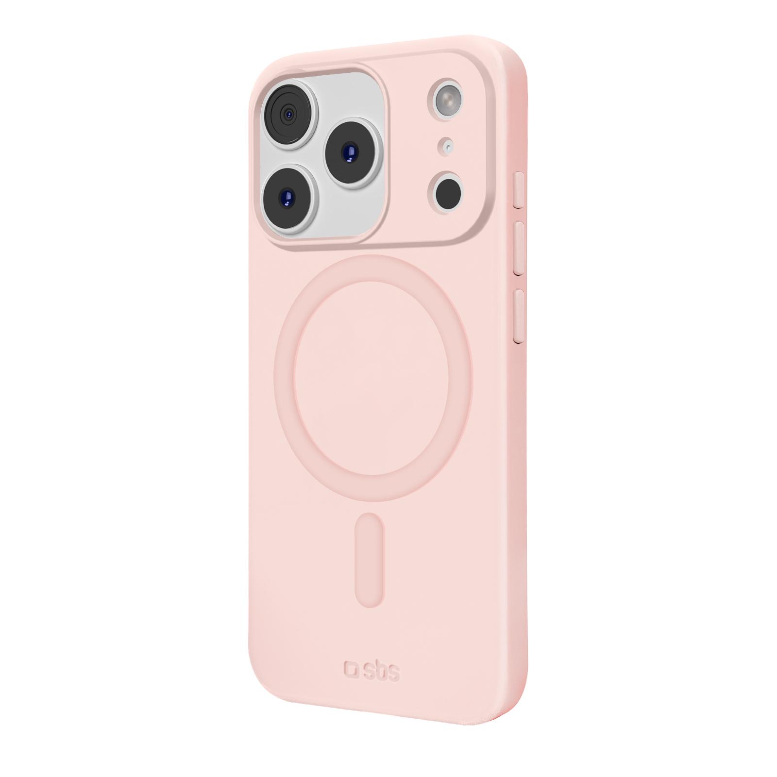 SBS Instinct Mag Handyhülle iPhone 17 Pro Max MagSafe Rosa