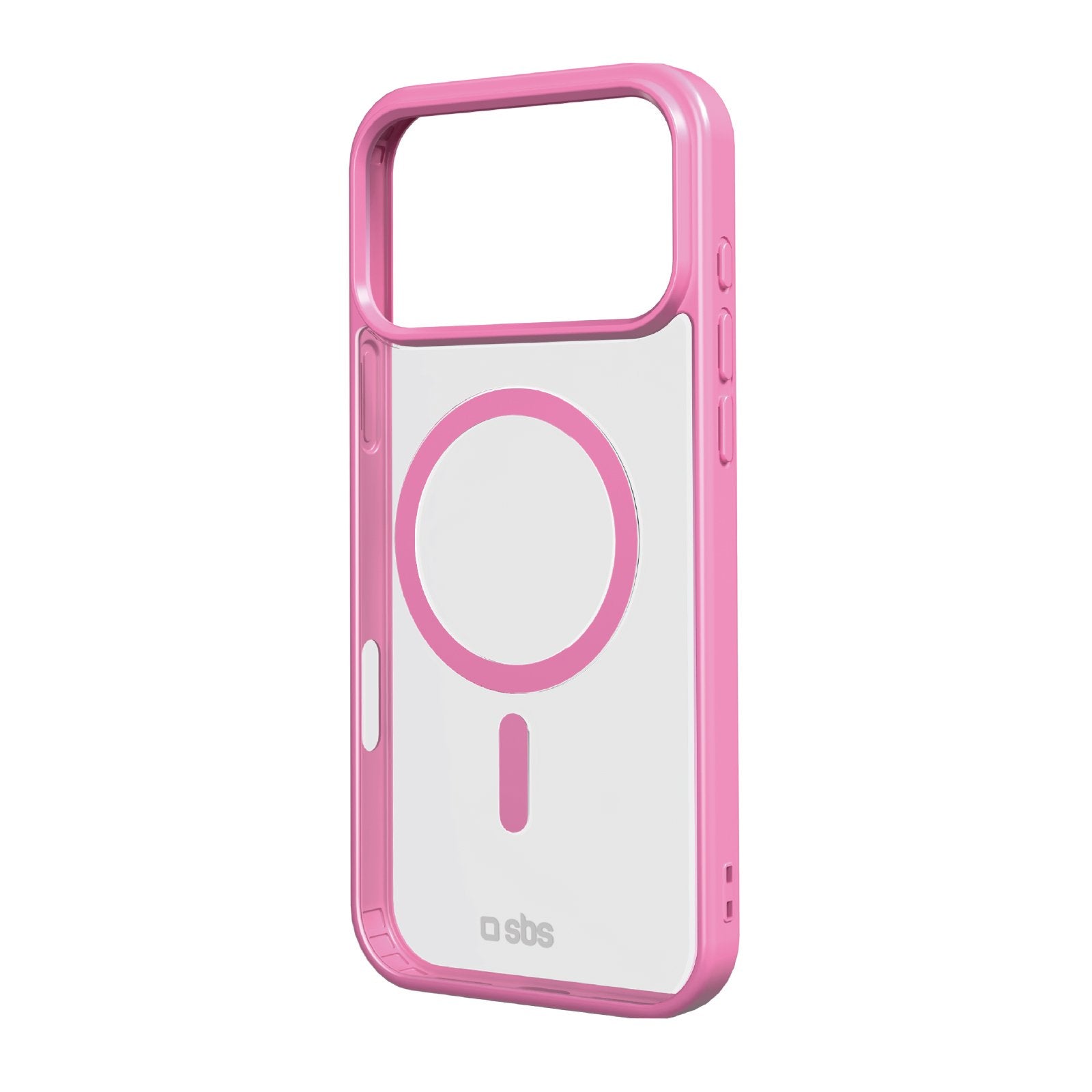 SBS iPhone 17 Pro Max Hülle – Pink, MagSafe, kratzresistent