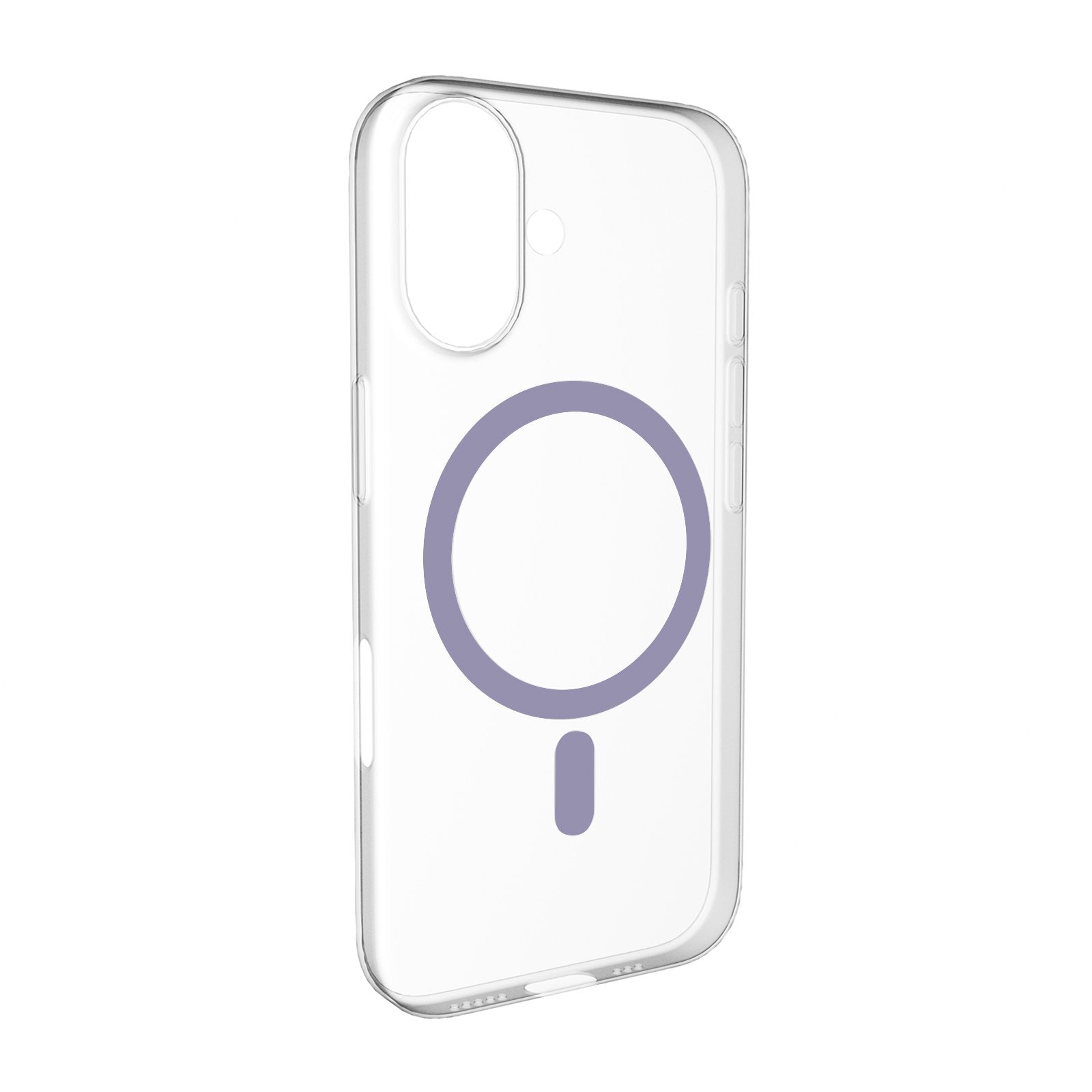 SBS Hülle Lite Mag iPhone 17 - Transparent/Violett Back-Case