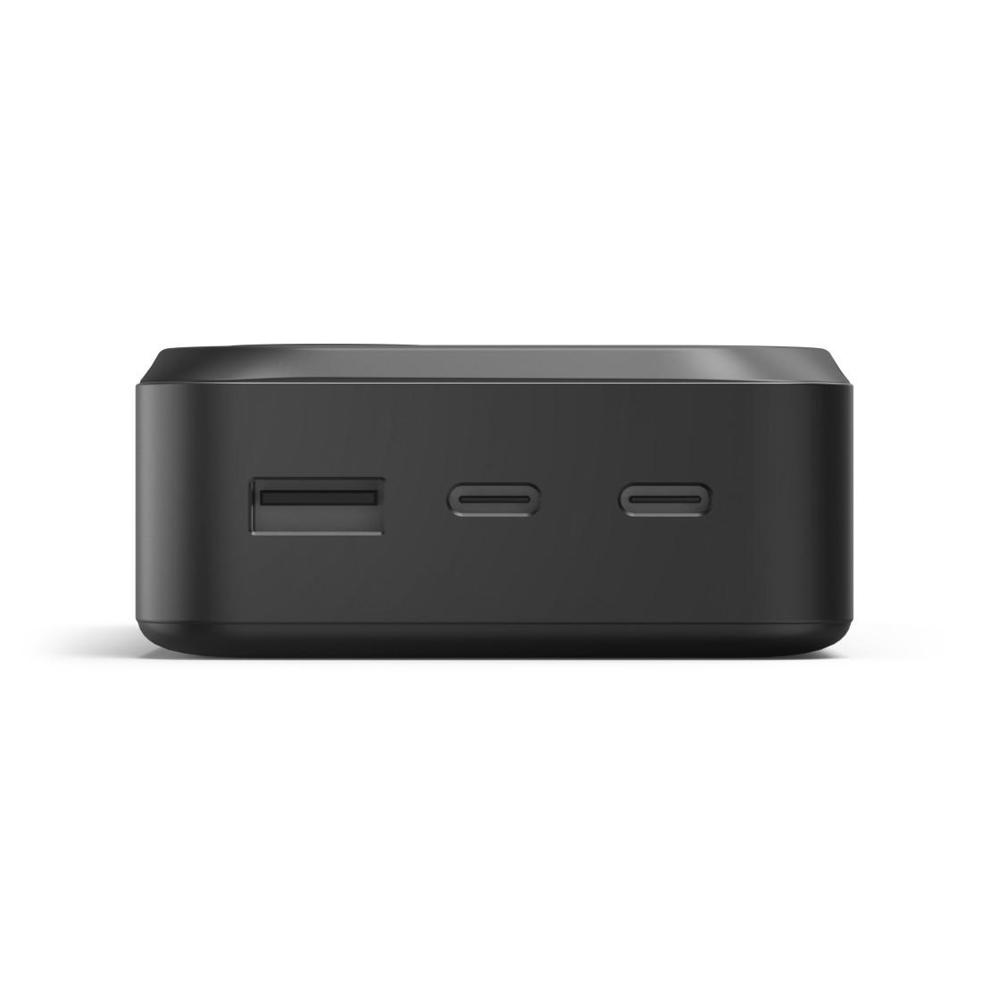 Hama Power Pack 20000mAh Powerbank, 2xUSB-C 1xUSB-A, schwarz