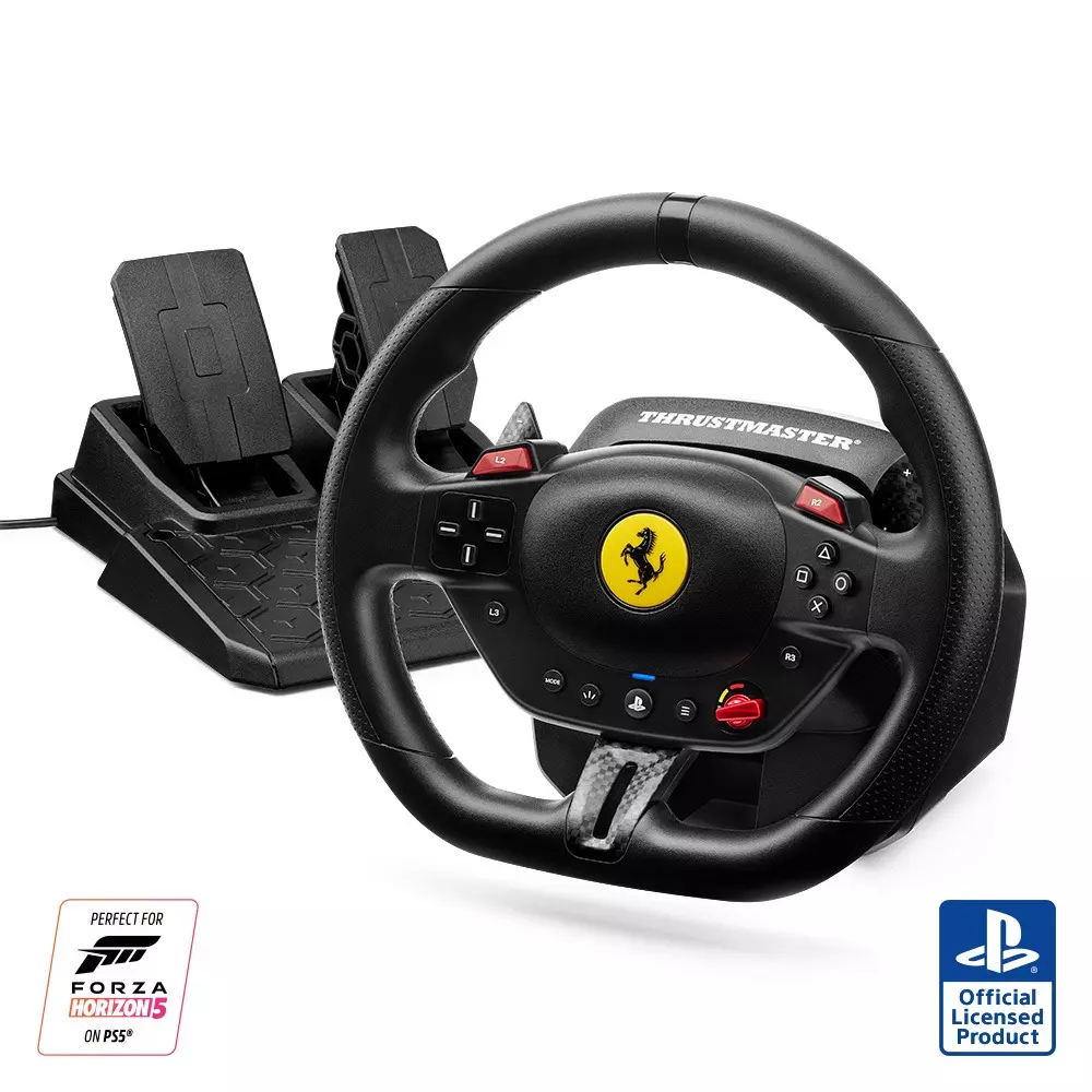 Thrustmaster T98 Ferrari 296 GTB Rennlenkrad für PS5/PS4/PC