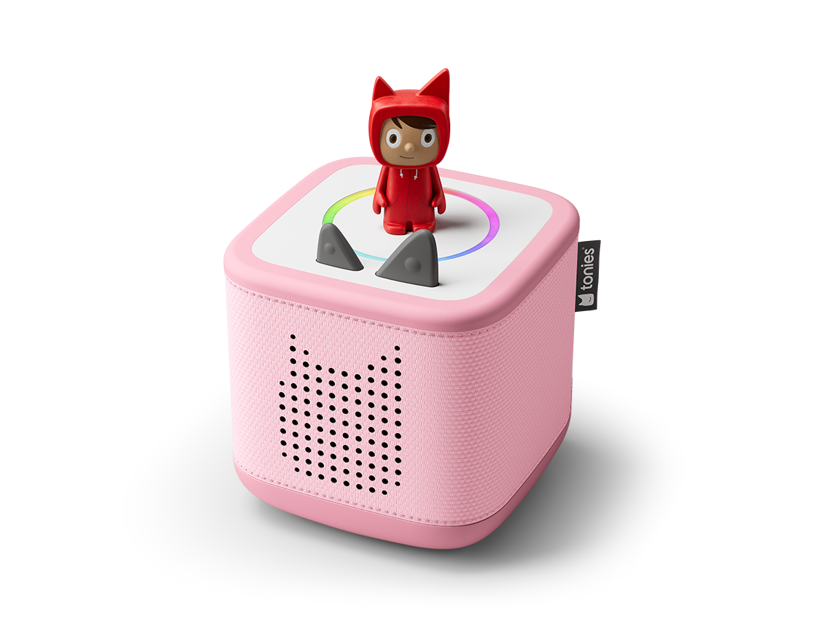 tonies® Toniebox 2 Starter-Set Rosa mit Kreativ-Tonie Rot