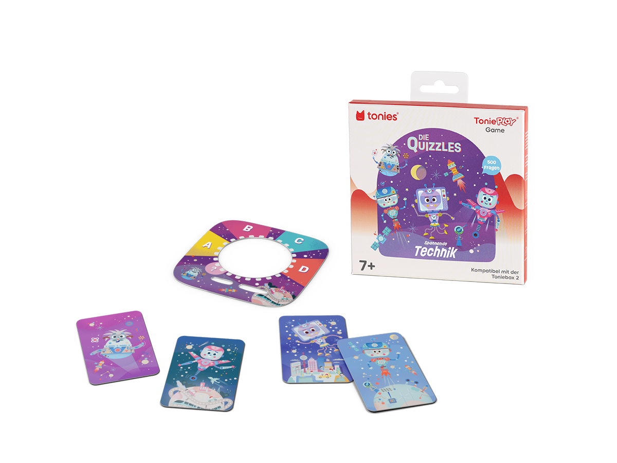 tonies Tonieplay Game S Disc – Die Quizzles, für Toniebox 2
