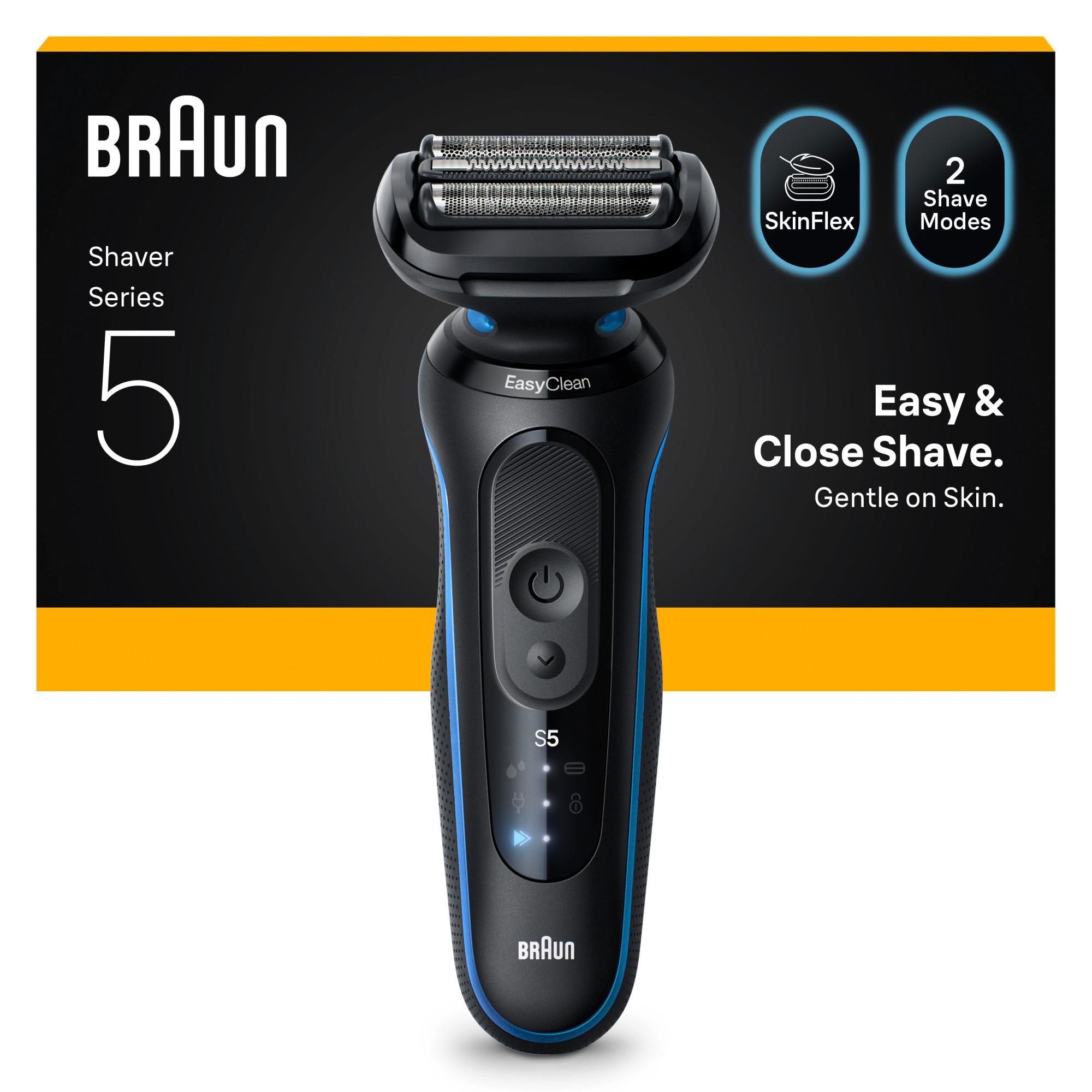 Braun Series 5 Elektrorasierer 52-B1000s 50 Min wasserdicht