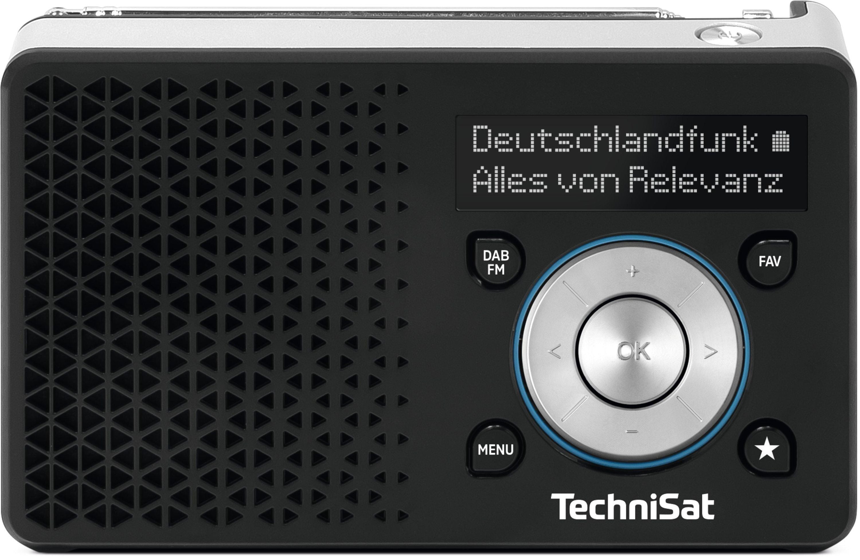 TechniSat DIGITRADIO 1 A Tragbares DAB+ Radio OLED 10h