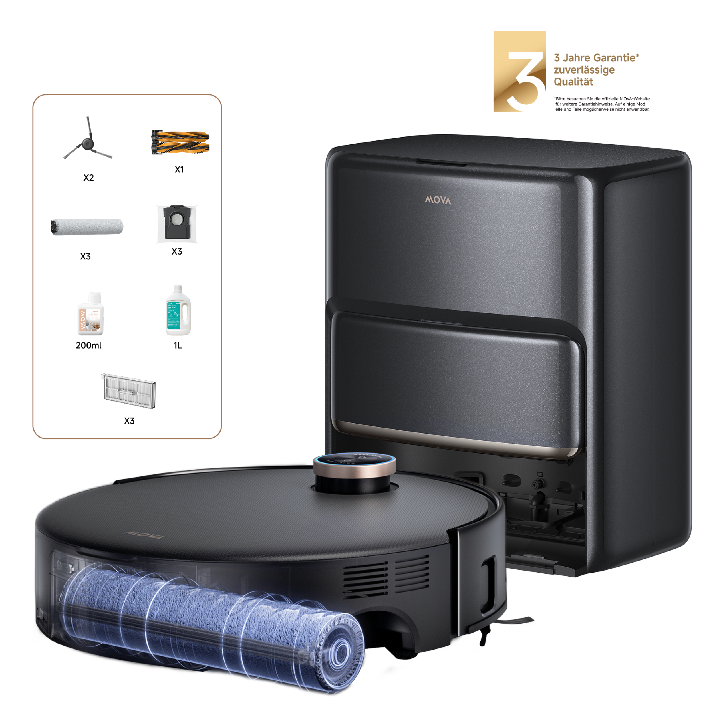 Mova Z60 Ultra Roller Complete Saugroboter 28.000Pa