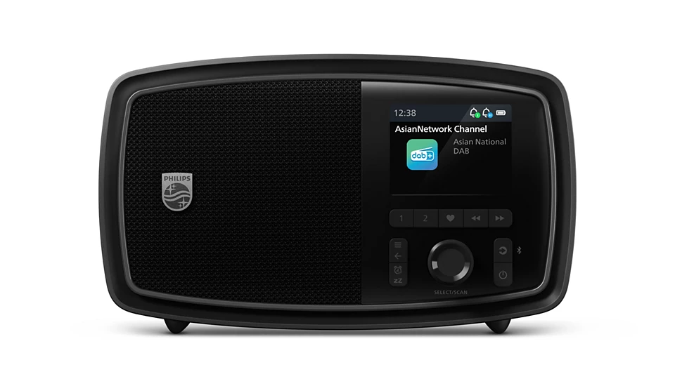 Philips TAV2000DB Tragbares DAB+ Radio BT 5.4 USB-C Akku