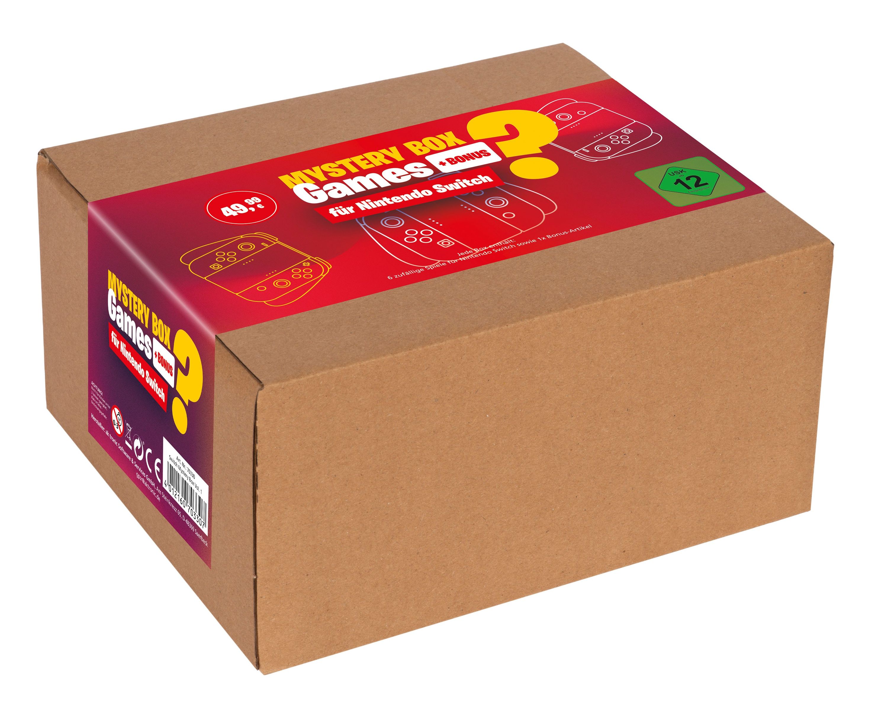 Mystery Box Vol. 1 – Nintendo Switch Spiele-Box