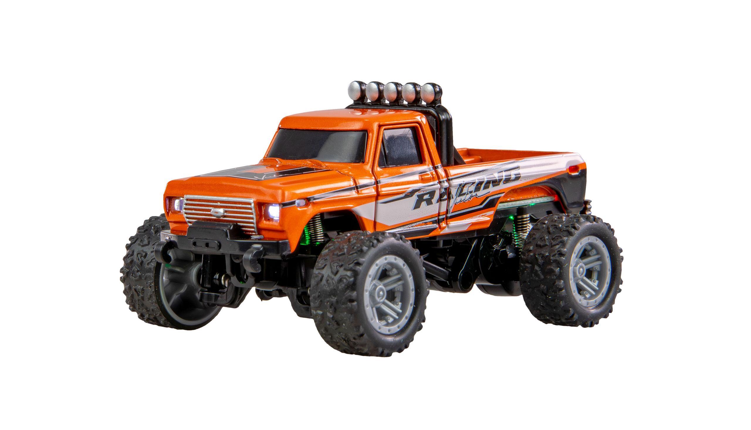 Amewi RC-Monstertruck Die Cast 1:64 RTR orange Fernsteuerung