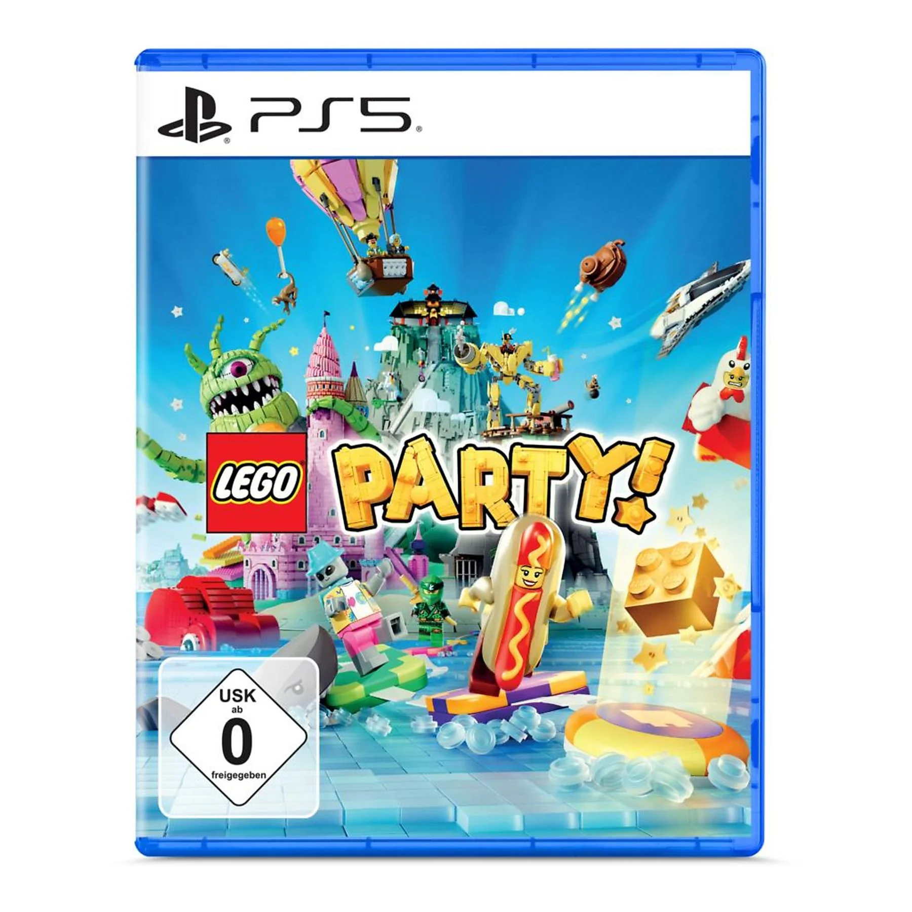 LEGO Party! PS5-Spiel, 60 Minispiele, Couch-Multiplayer
