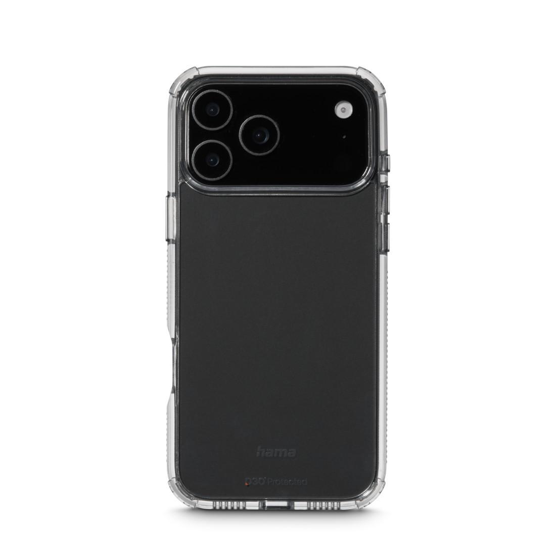 Hama Extreme Protect iPhone 17 Pro Max Case D3O transparent