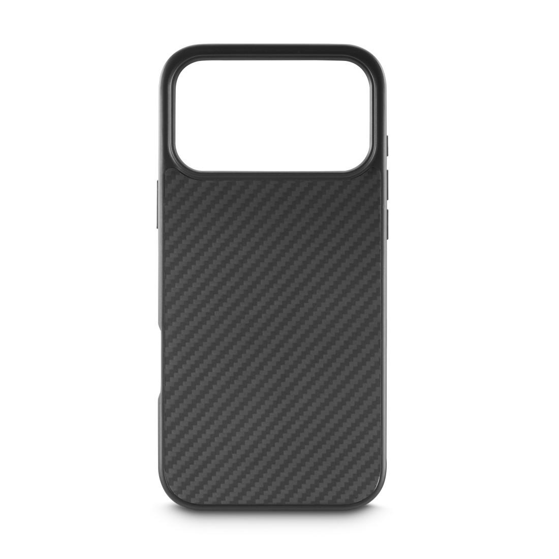Black Rock Robust Carbon Cover iPhone 17 Pro, Anti-Rutsch