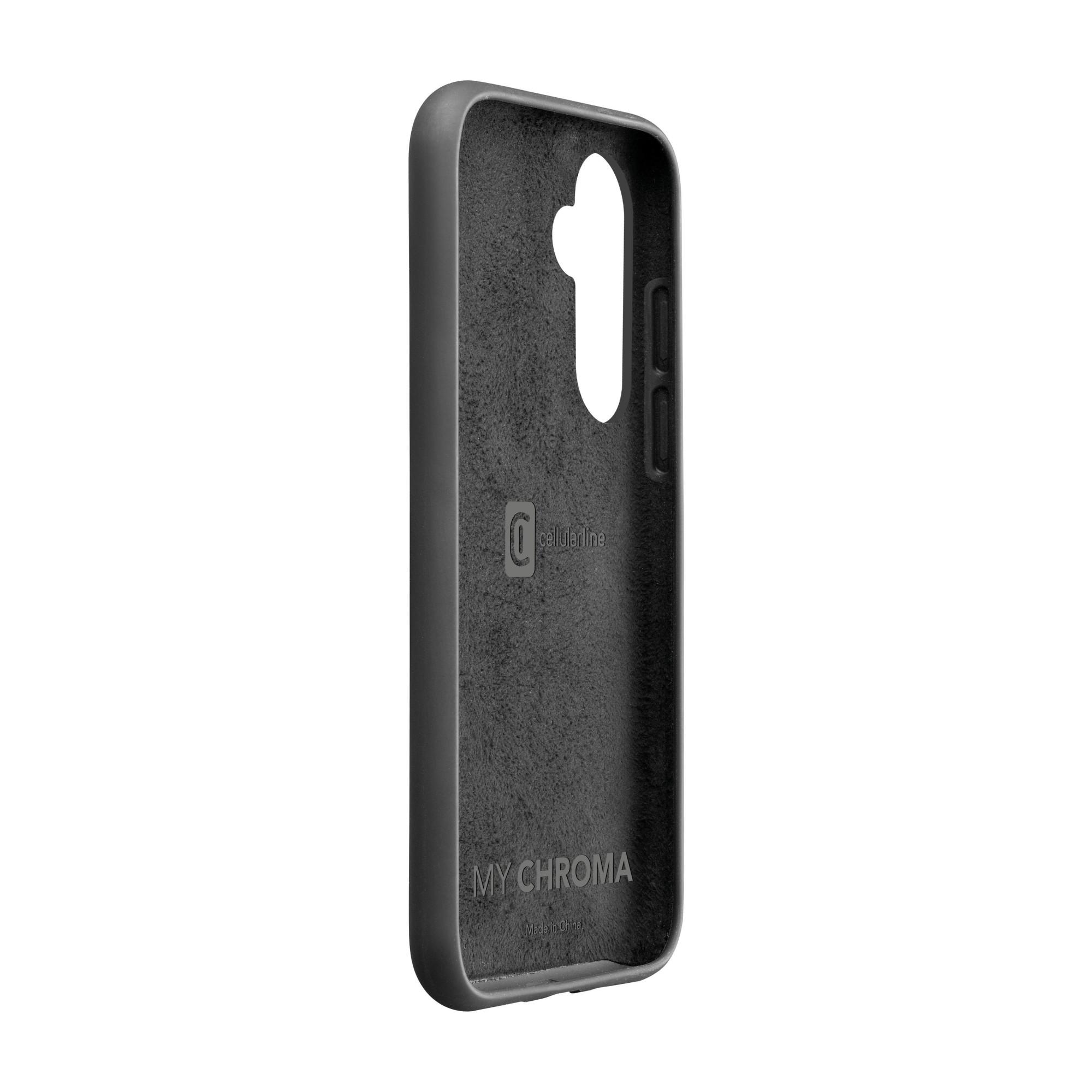Cellularline Chroma Handyhülle Galaxy A17 TPU Schwarz
