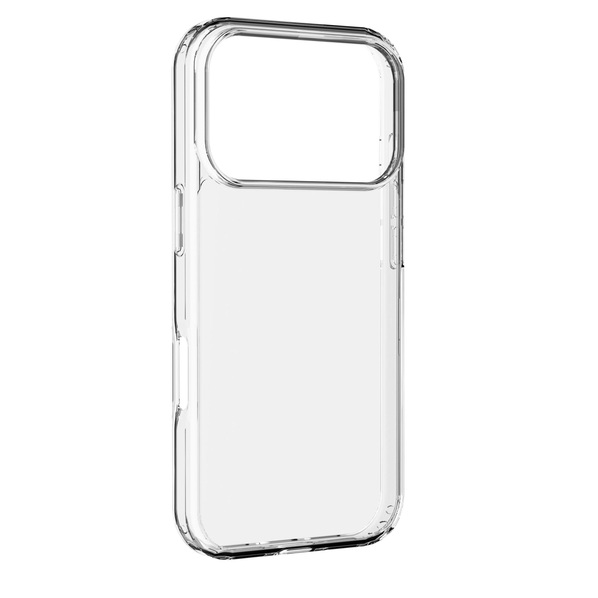 Cellularline Clear Strong iPhone17 Pro Max Hülle mit Gummi
