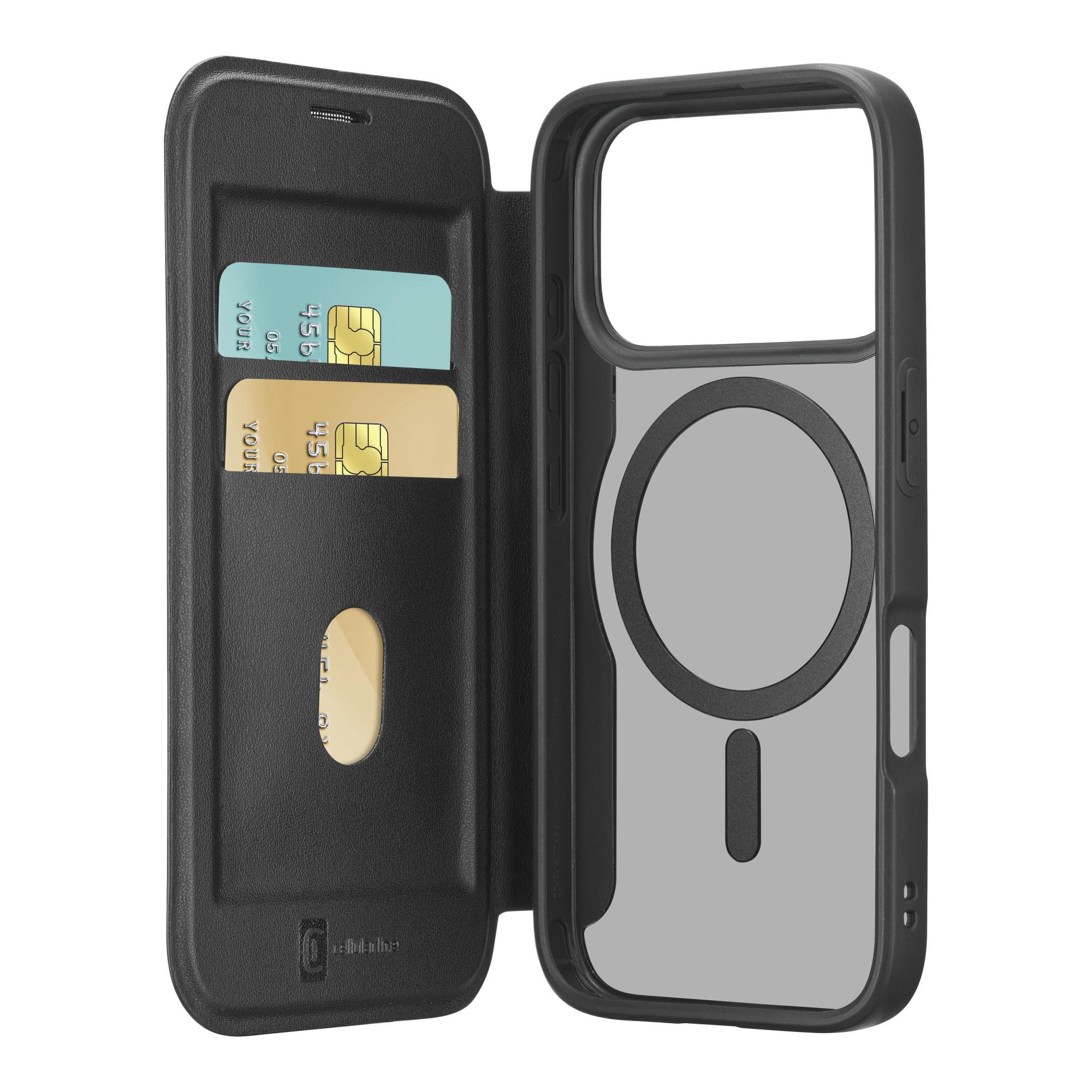 CellularLine Daily Mag Book Case iPhone17Pro MagSafe