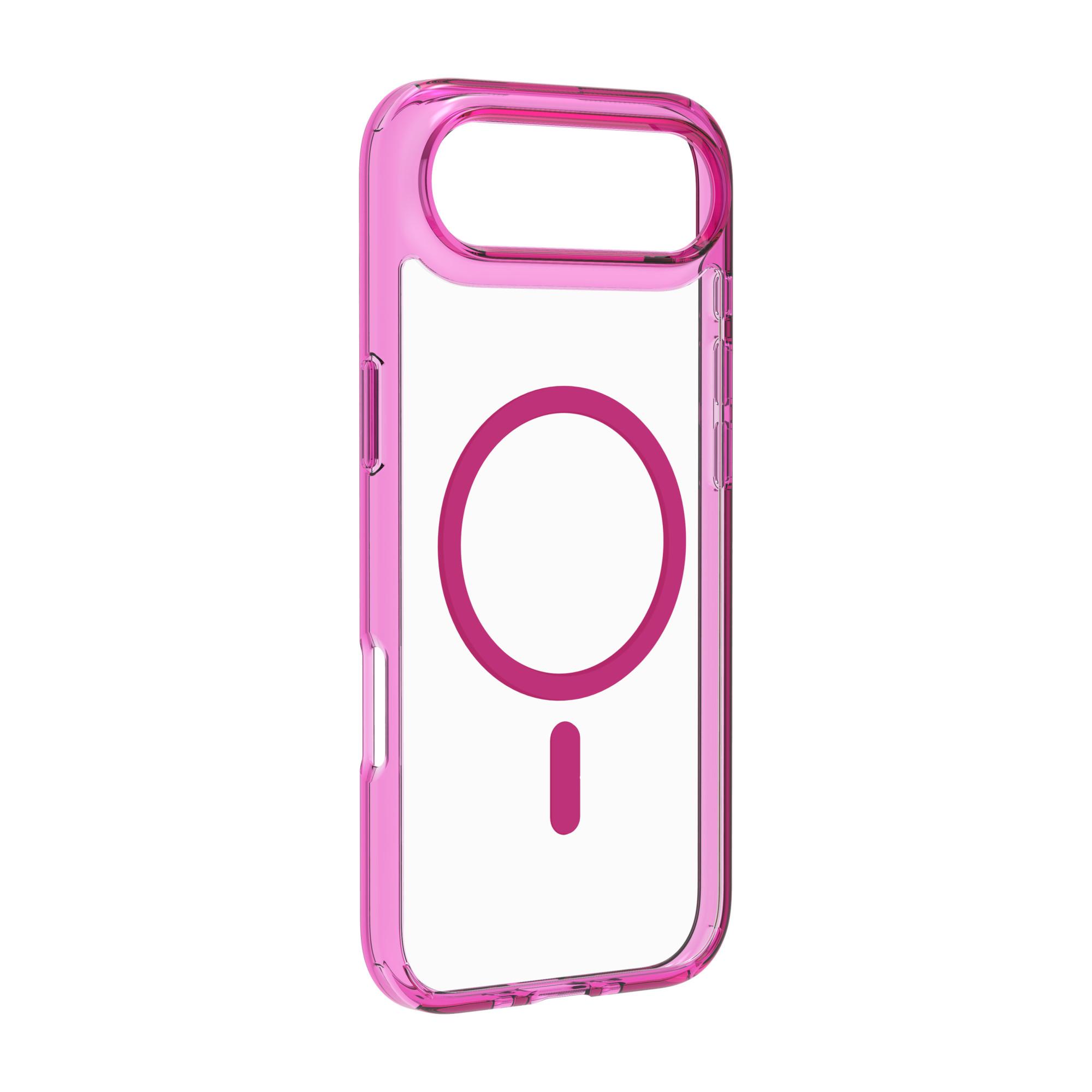 Cellularline Iconic Mag Transparent Hülle iPhone17 Air Rosa