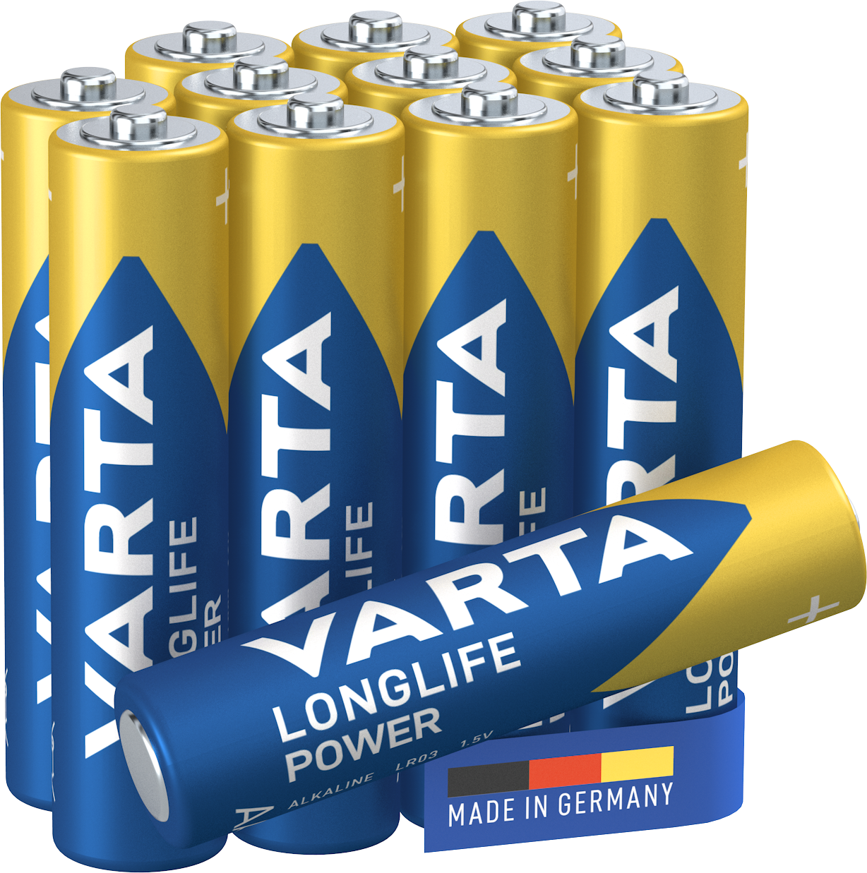 VARTA Longlife Power AAA Batterien 8+4 (12 St.) Alkaline