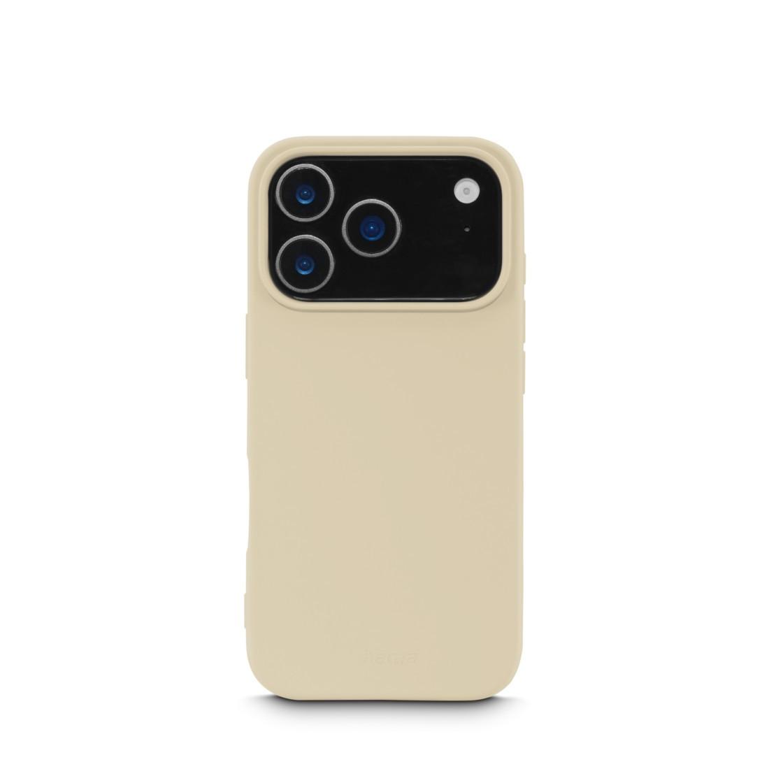 Hama Fantastic Feel Handyhülle iPhone 17 Pro Beige kratzfest