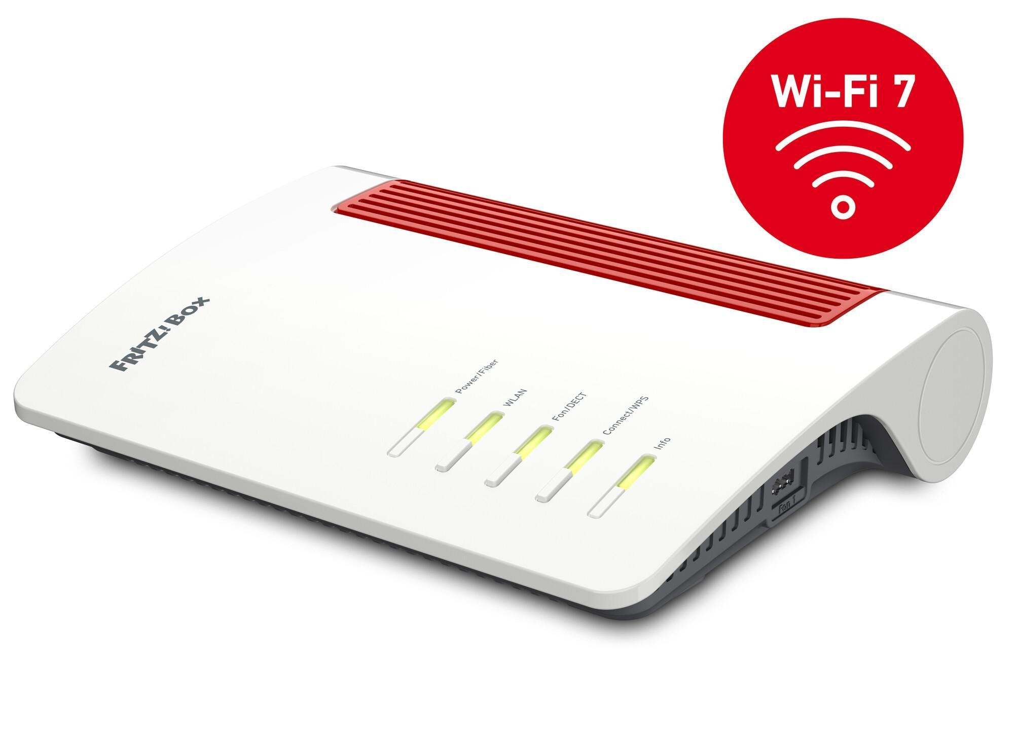 FRITZ!Box 5690 Glasfaser-Router Wi‑Fi 7 2,5Gbps Mesh
