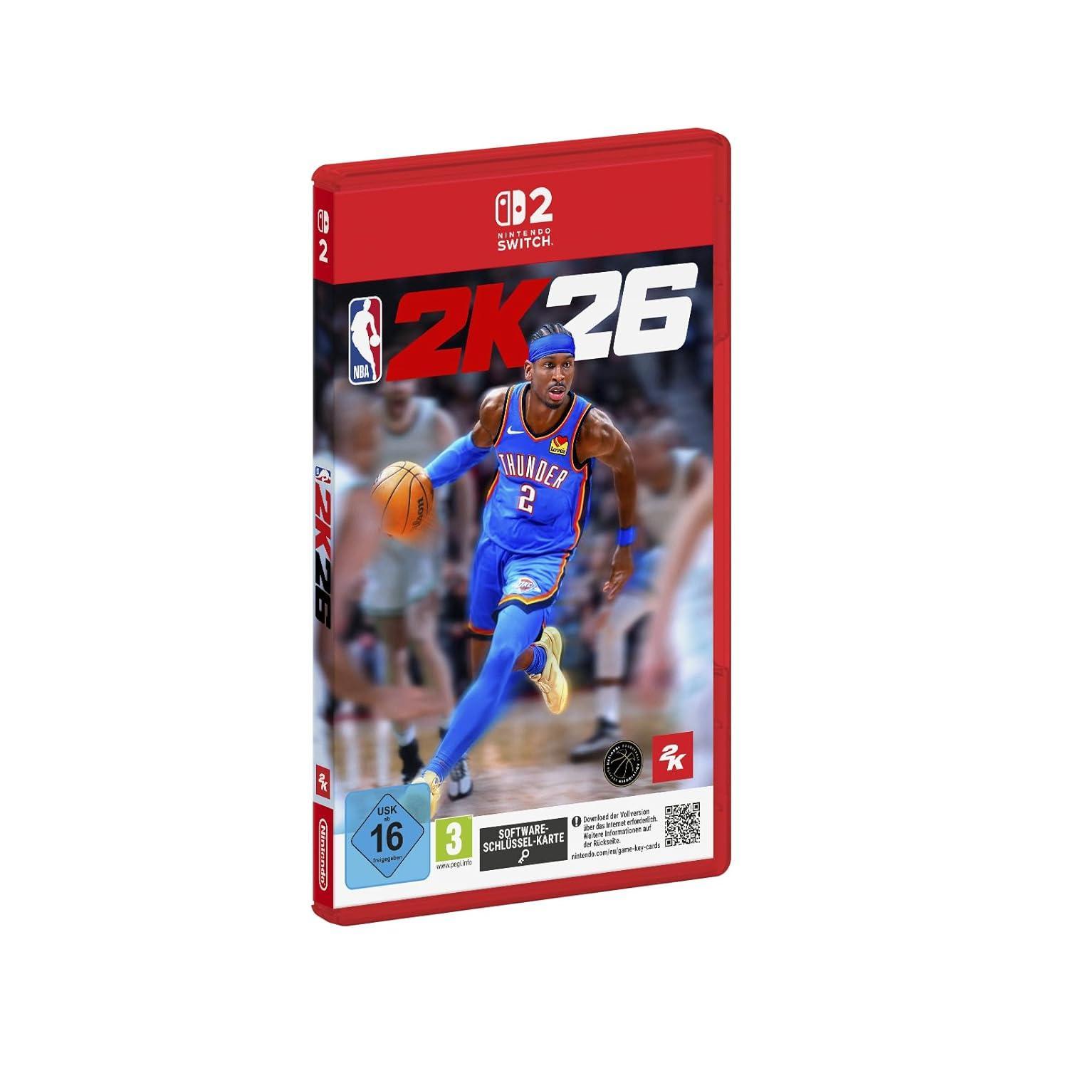 2K NBA 2K26 – Nintendo Switch 2-Spiel, 10.000 VC