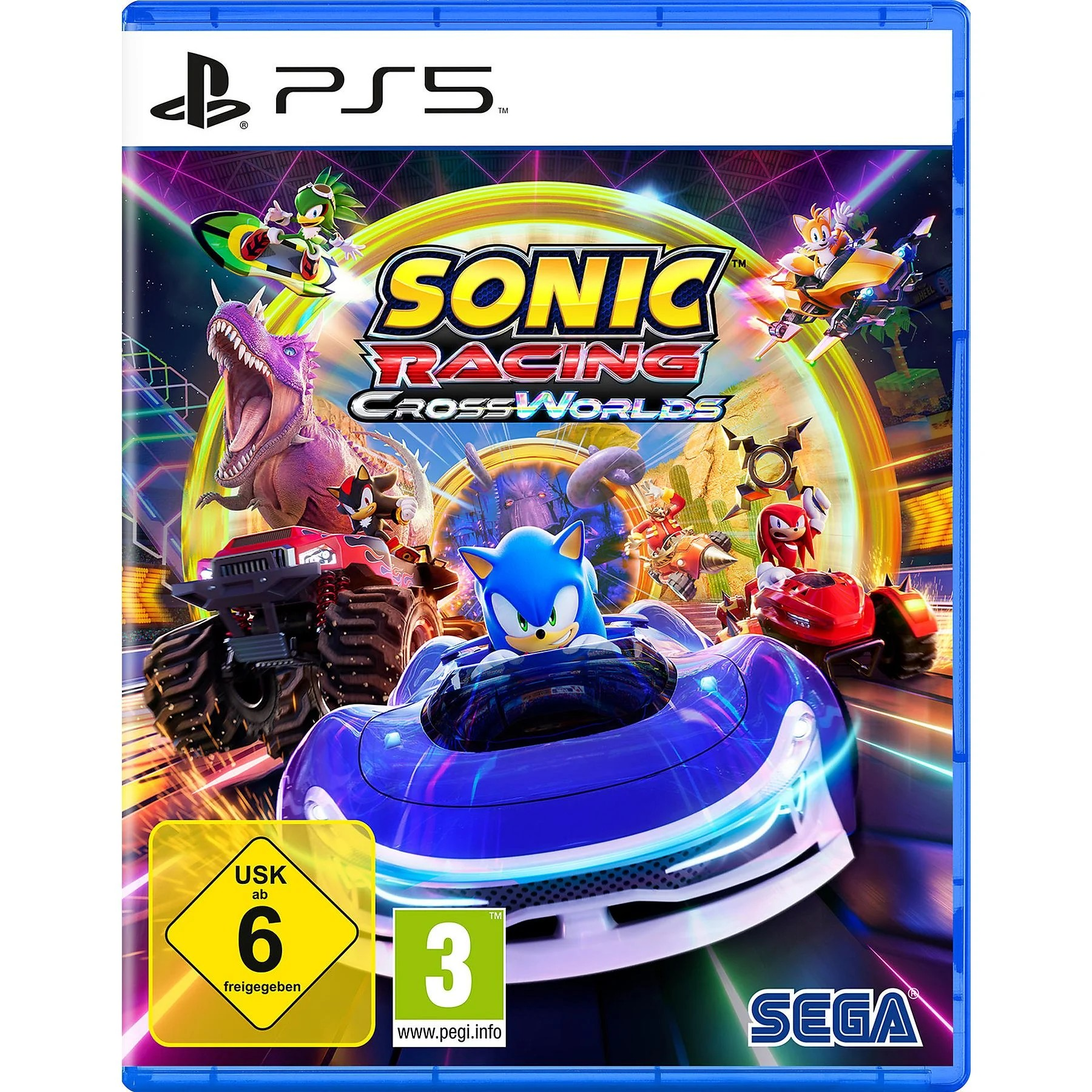 SEGA Sonic Racing: CrossWorlds PS5-Spiel Launch Edition