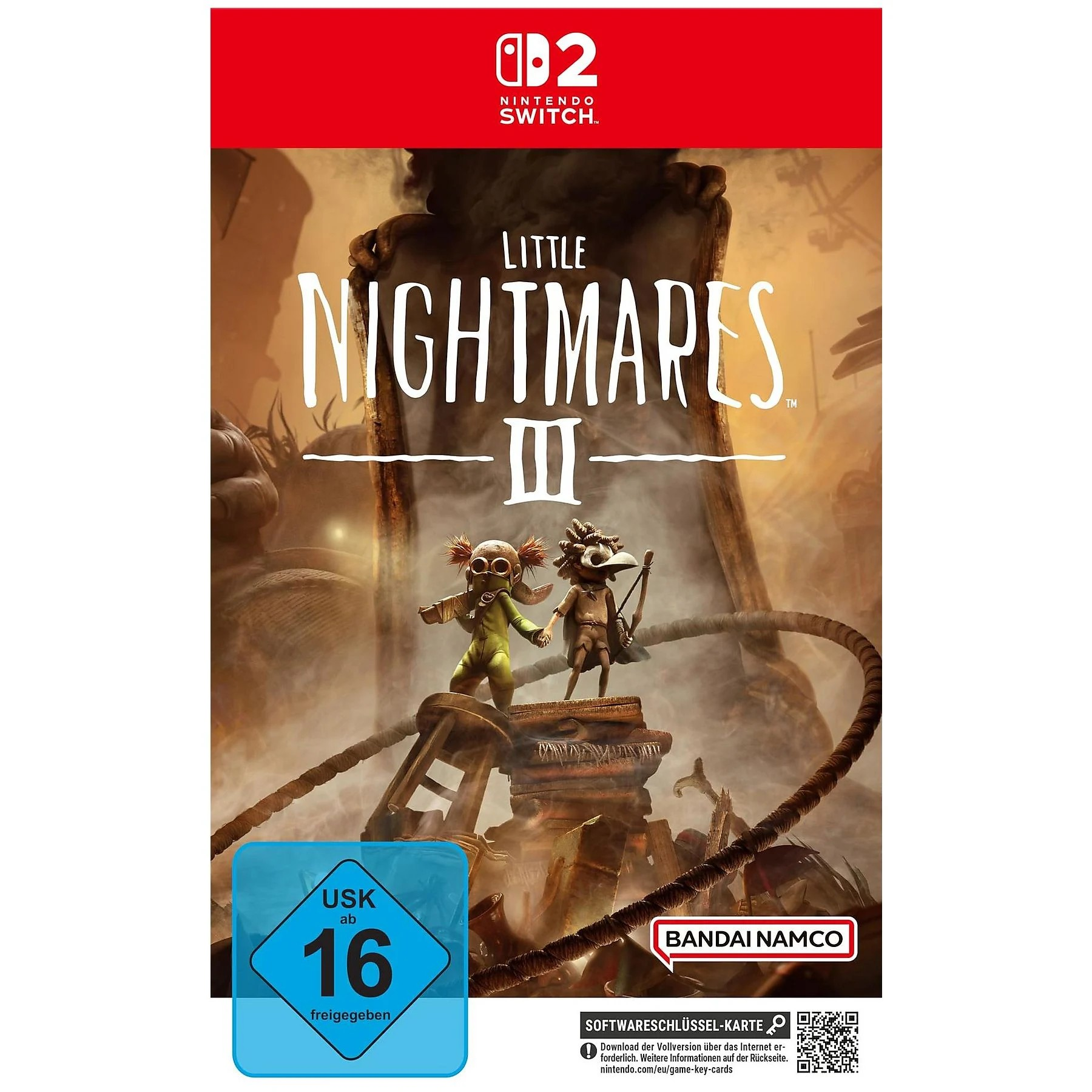 Bandai Namco Little Nightmares III Switch2-Spiel Standard