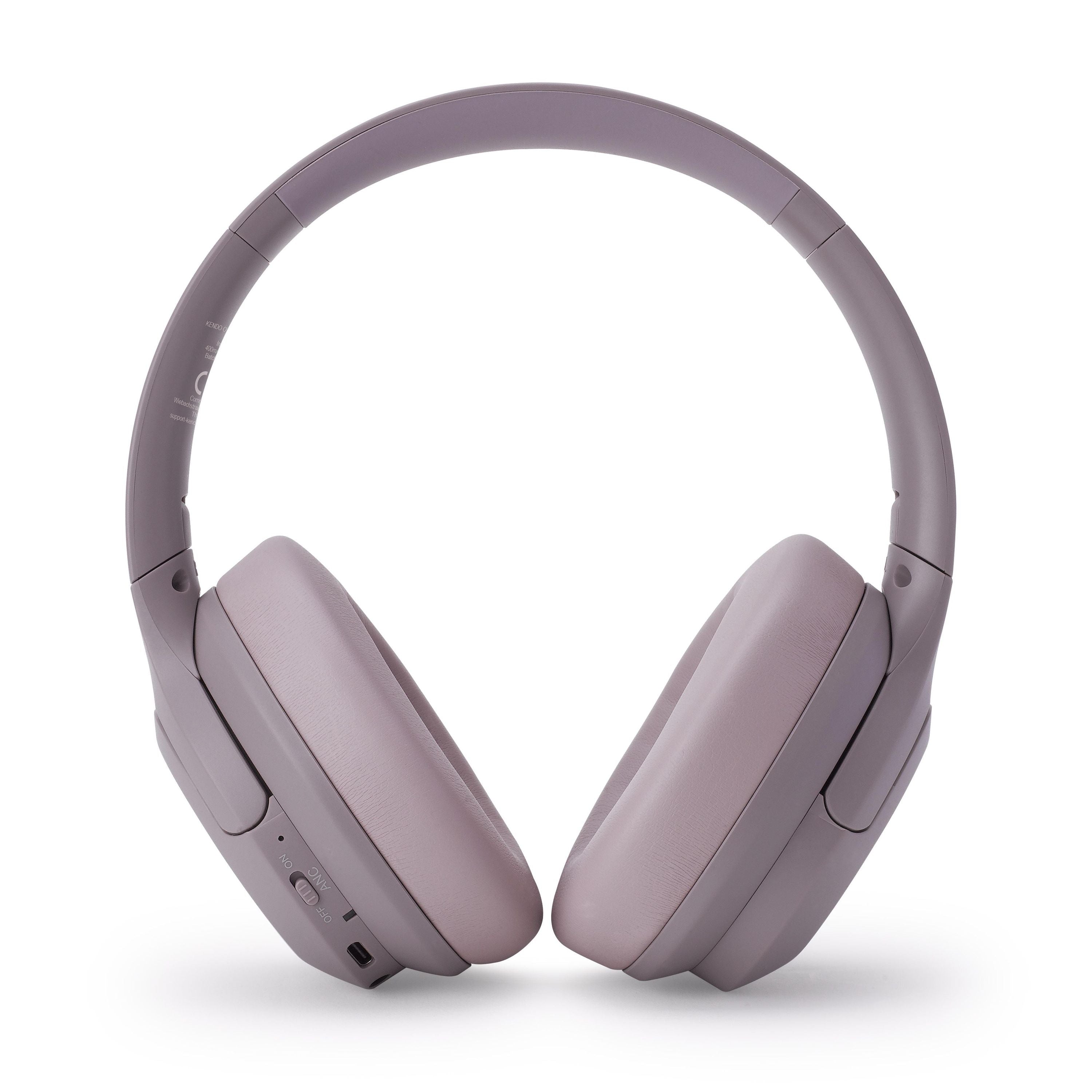 KENDO ANC 26 EX Over-Ear Kopfhörer Bluetooth V5.4, darkpink