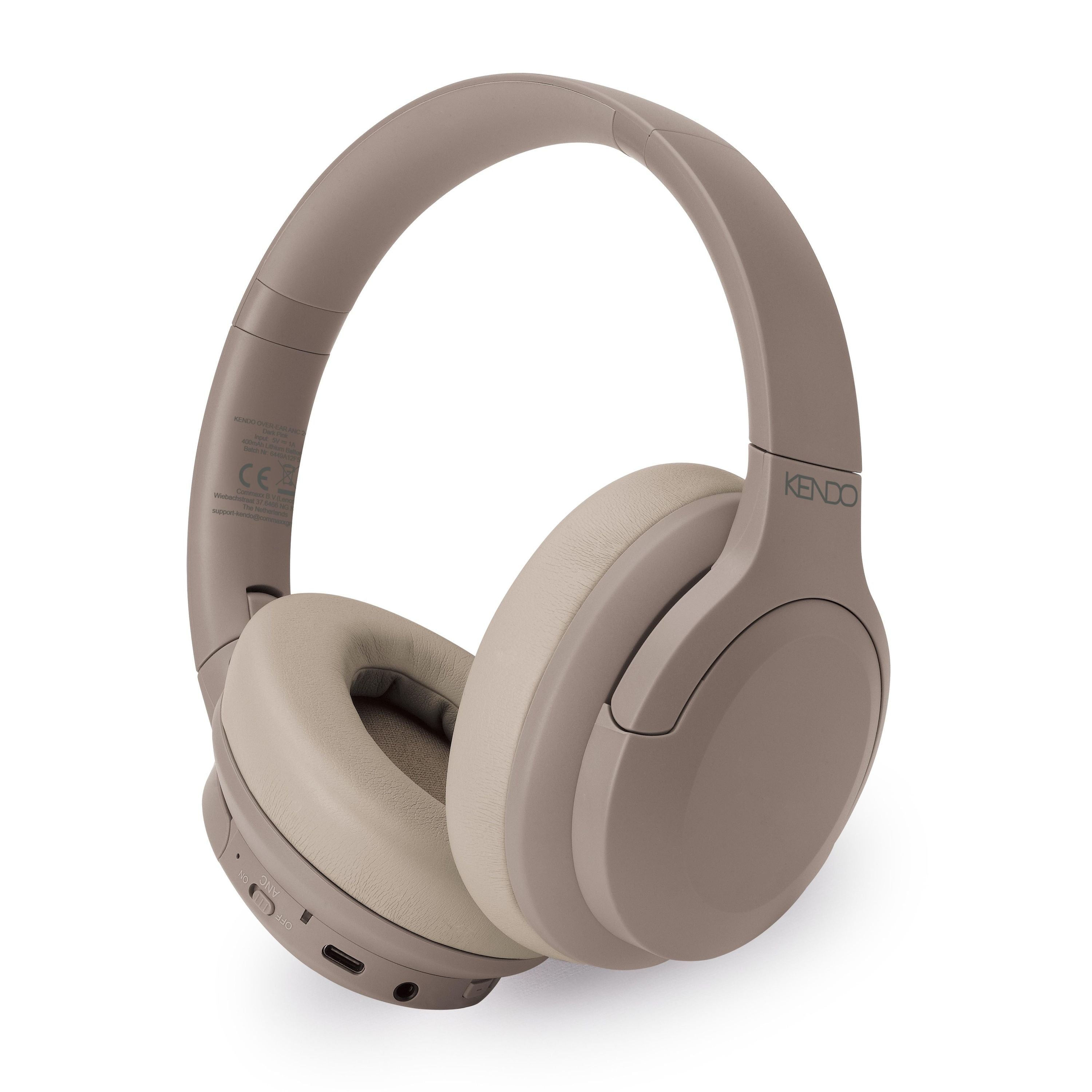 KENDO Over-Ear ANC 26 EX Kopfhörer Bluetooth 5.4 beige