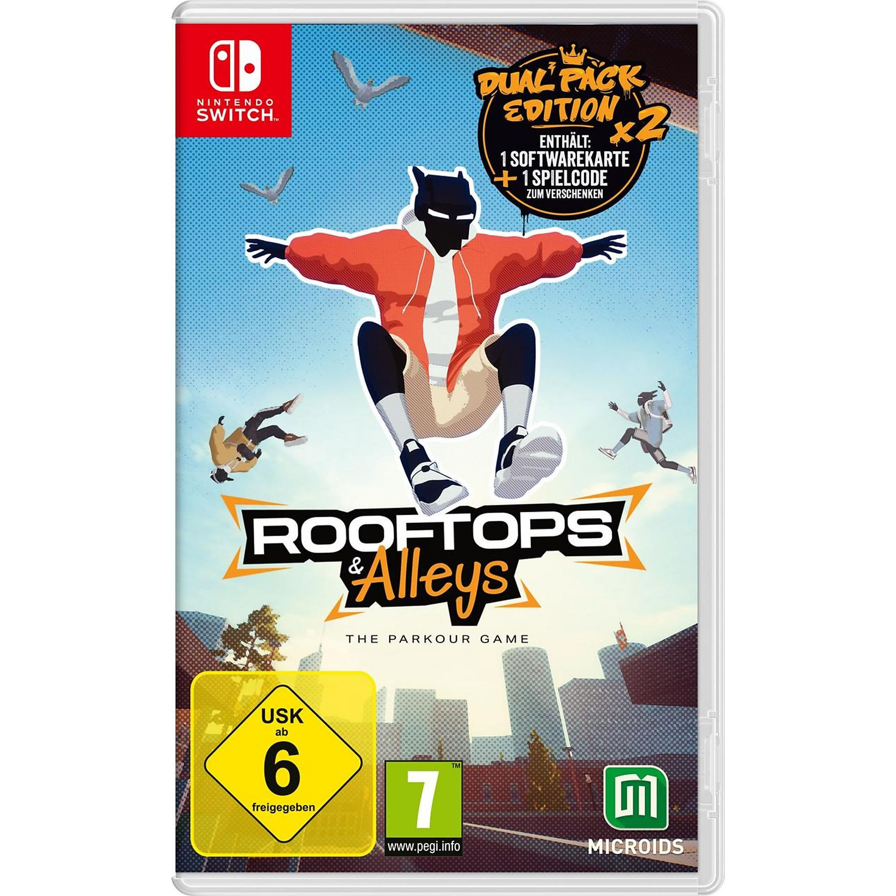 Astragon Rooftops & Alleys – Parkour Game Dual Pack Switch