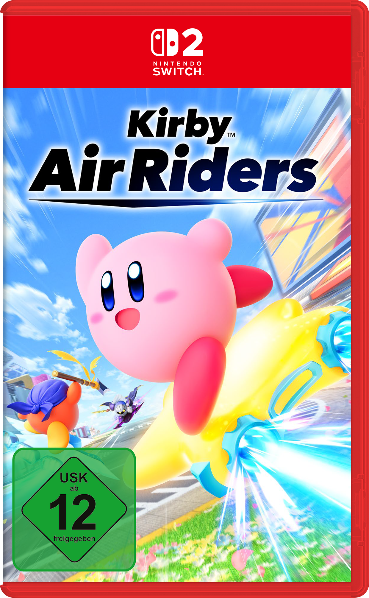 Nintendo Kirby Air Riders - Switch 2-Spiel, Rennspiel, USK12