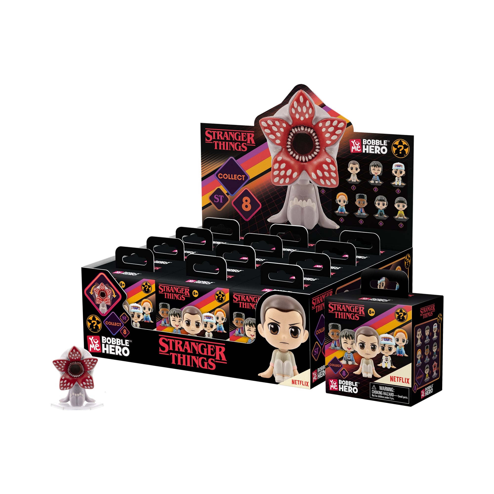 YuMe Stranger Things Bobble Hero Blind Box Figur