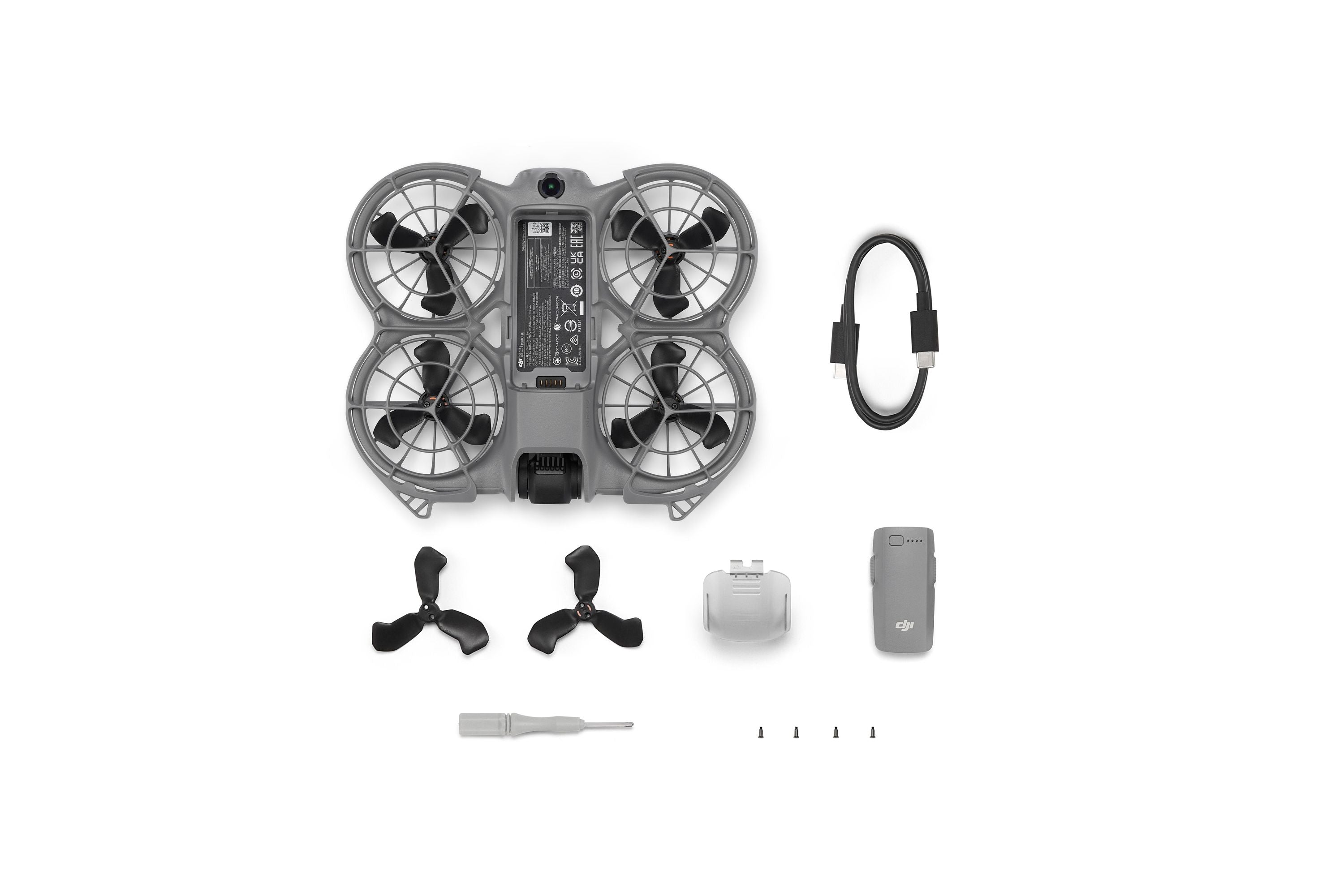DJI Neo 2 Drohne – 4K, Omnidirektionale Hinderniserkennung