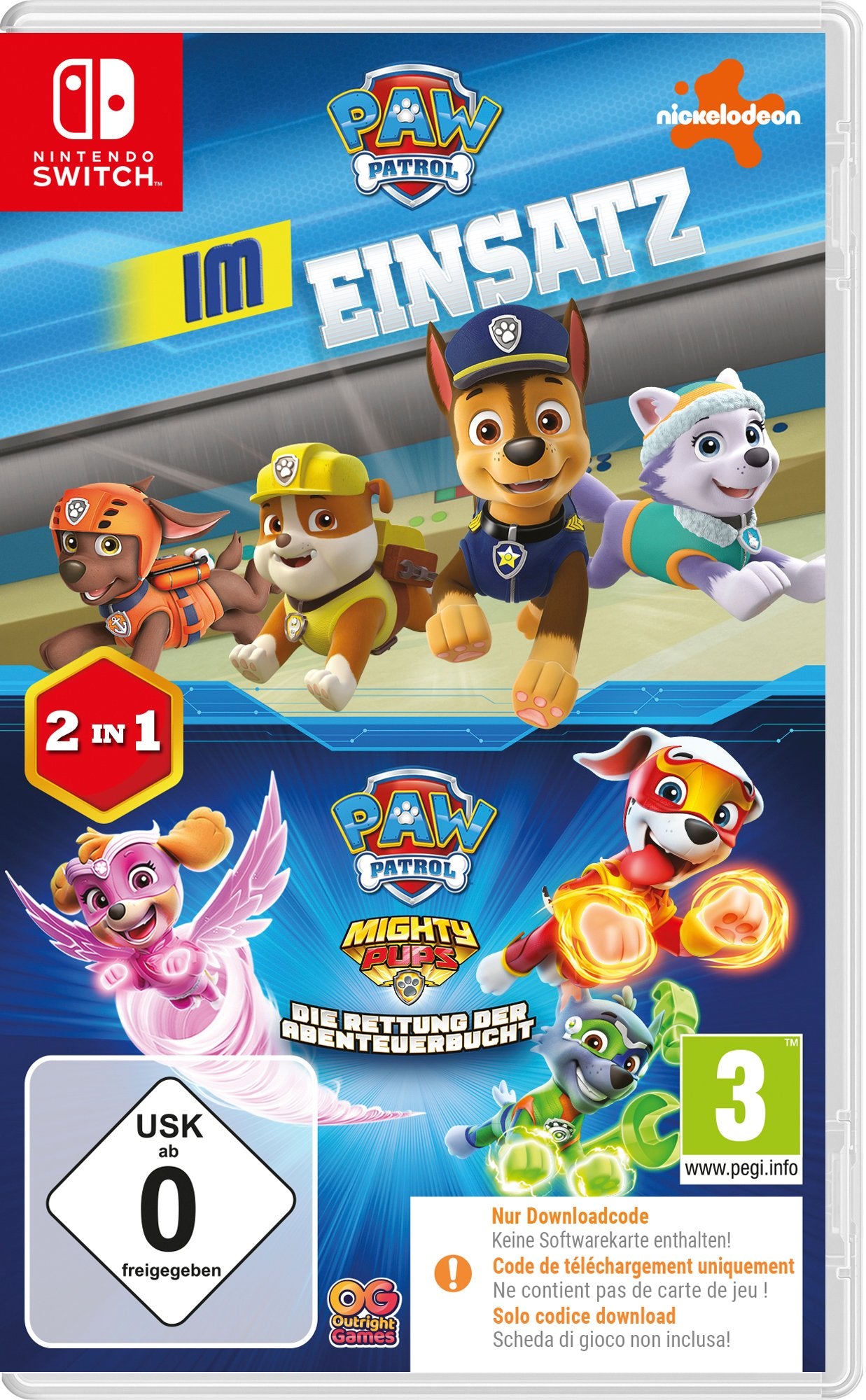 Paw Patrol Compilation - Nintendo Switch-Spiel Familienspiel