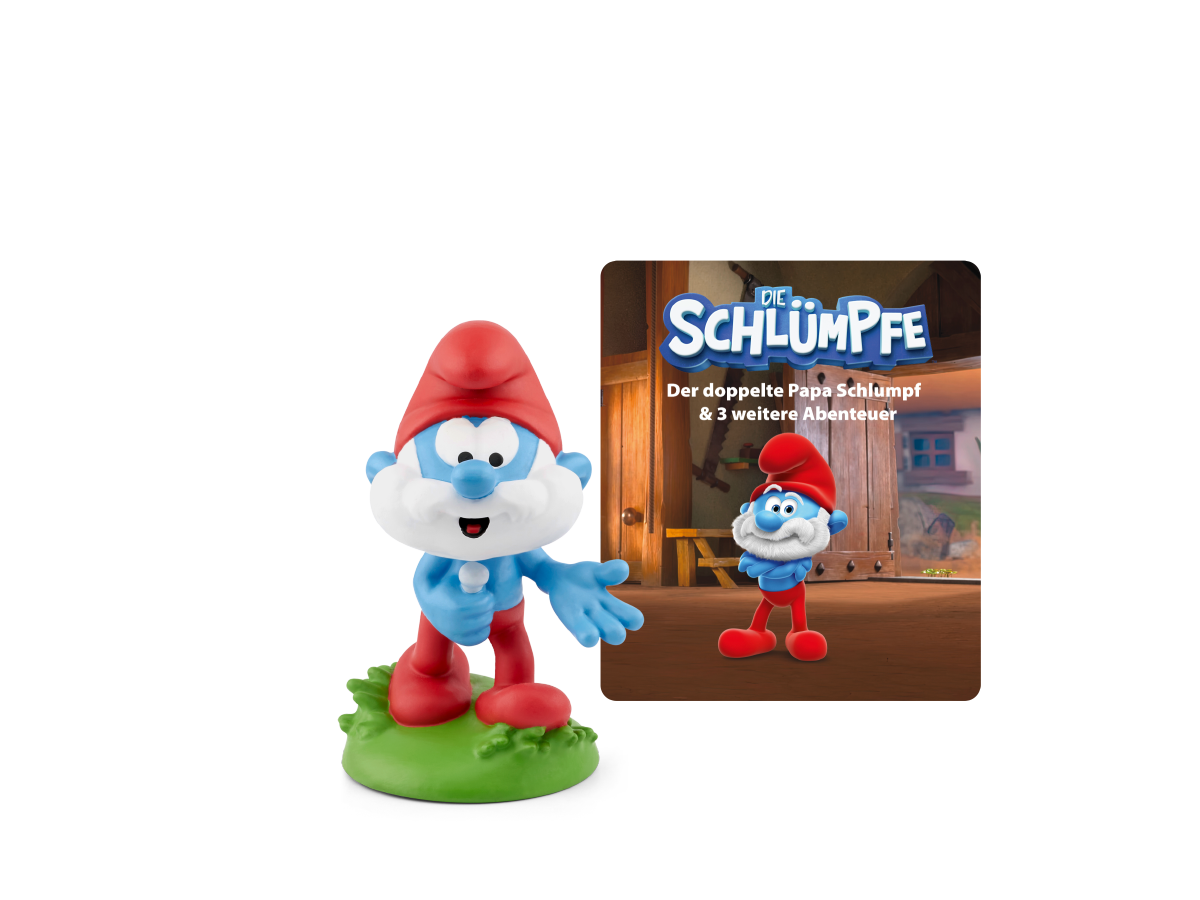 Tonies Die Schlümpfe: Doppelter Papa Schlumpf Hörfigur