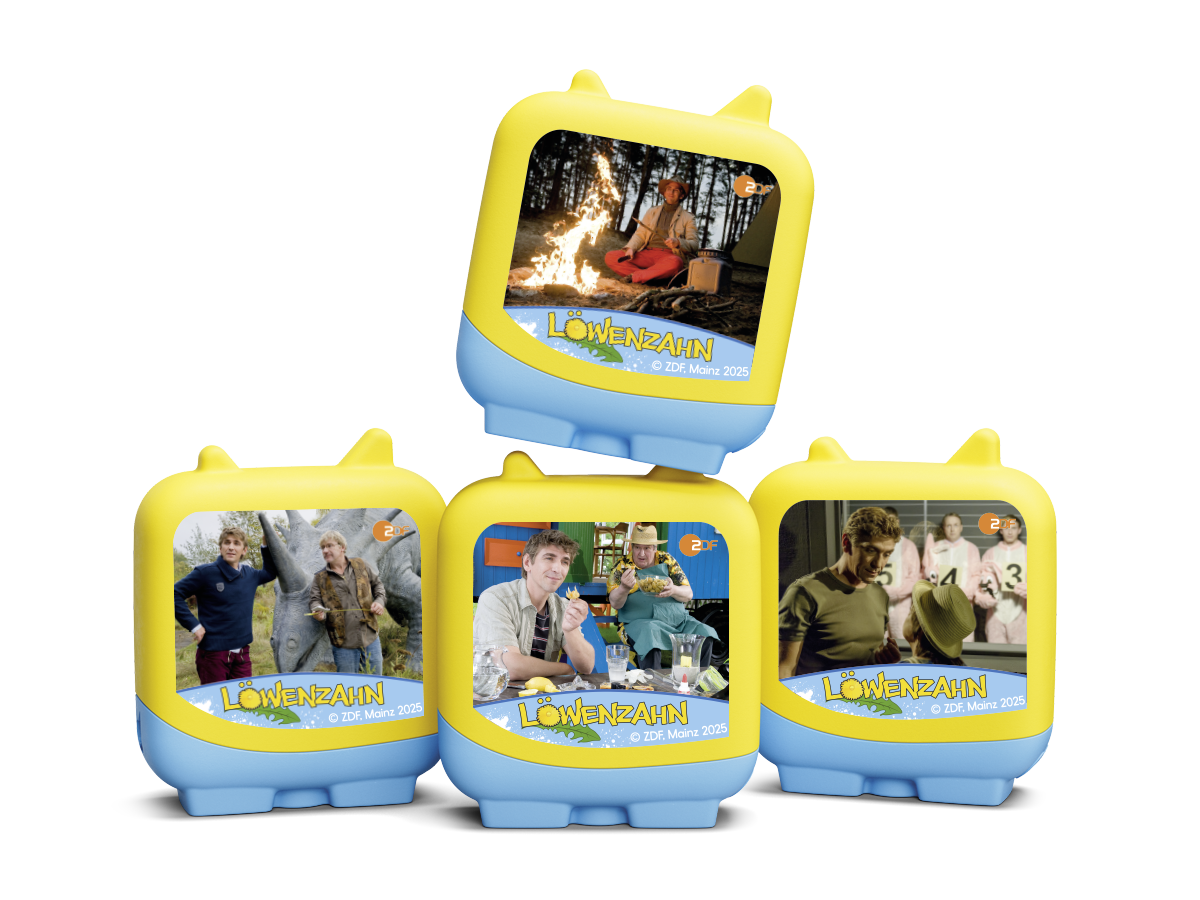 Tonies Clever Löwenzahn Set Hörfigur, magnethaftend, NFC