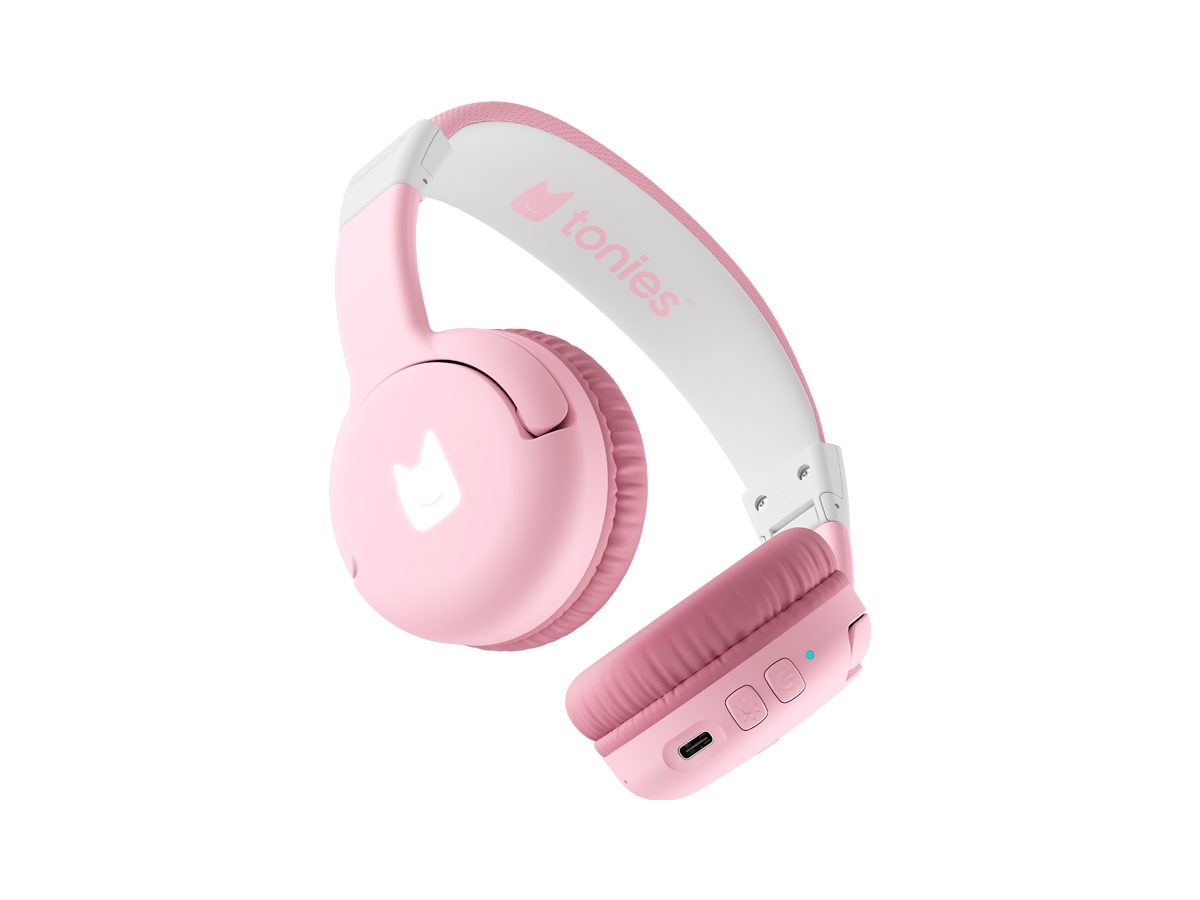 Tonies für Toniebox 2 Bluetooth Kopfhörer Rosa 40h