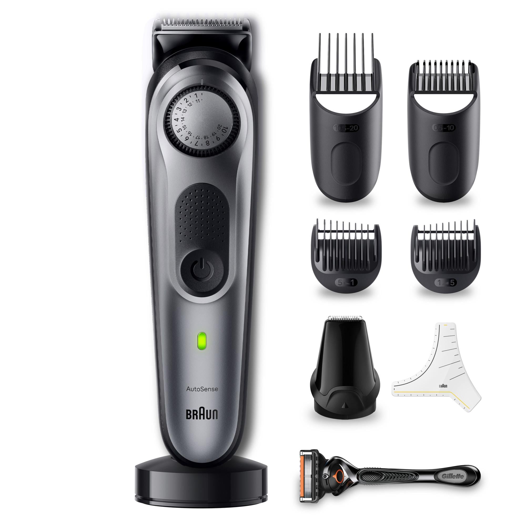 Braun BeardTrimmer 7 BT7420 Barttrimmer, AutoSense, 100min