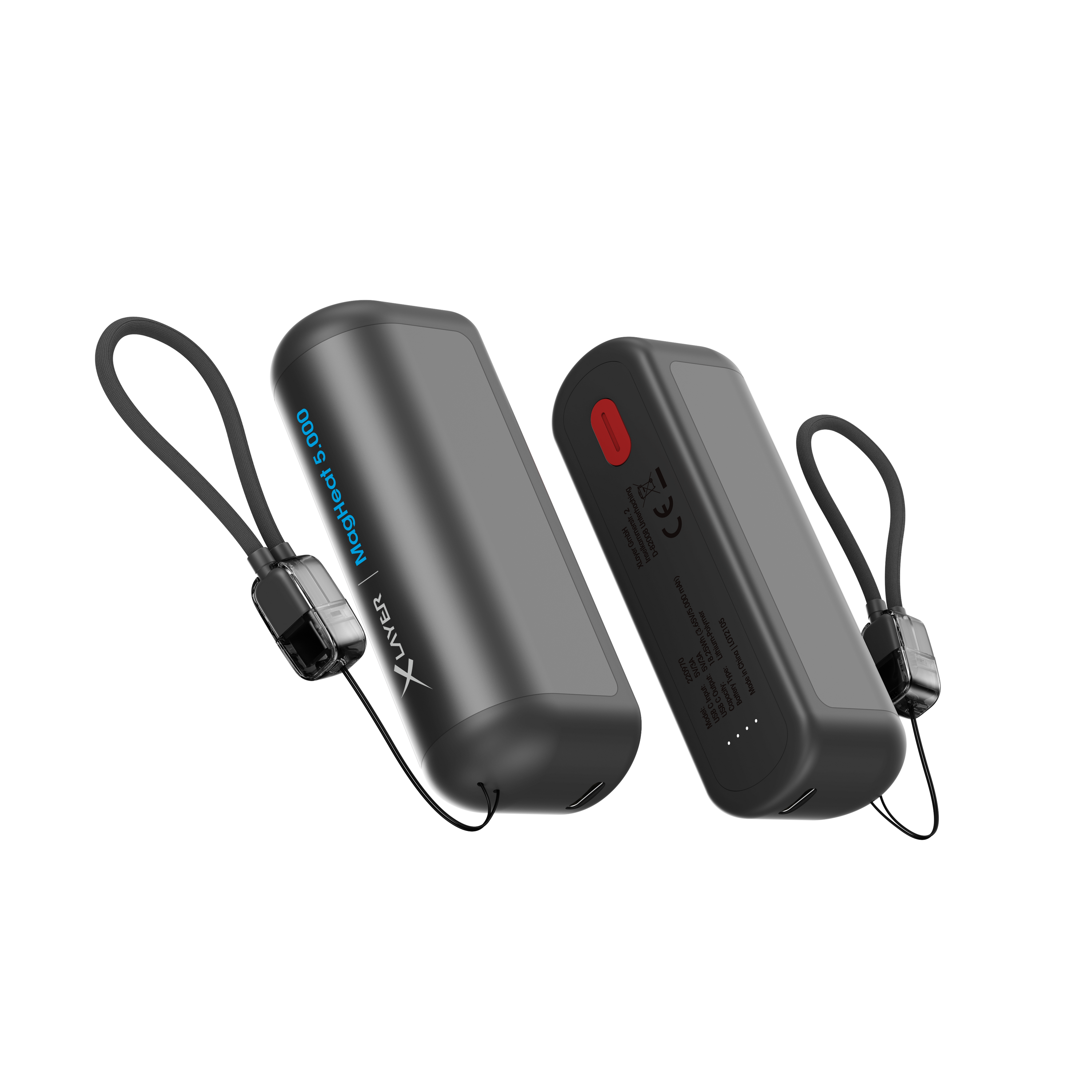 XLayer Duo Powerbank + Handwärmer 2x5000mAh USB-C 15W