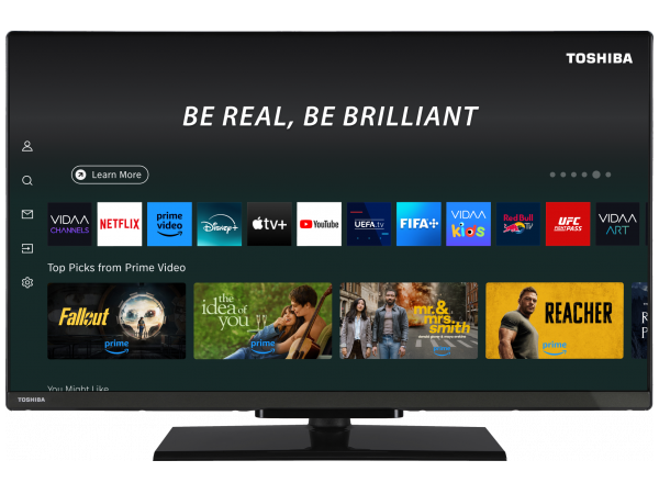 TOSHIBA 32WV3F63DA LED TV 32 Zoll VIDAA Smart HDR