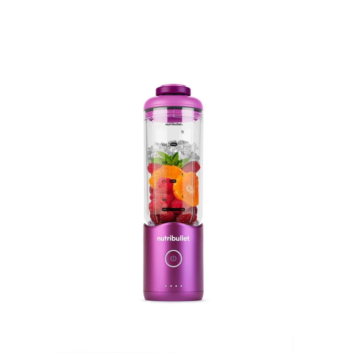 nutribullet Flex 590ml Tragbarer Mixer mit Trinkdeckel USB-C