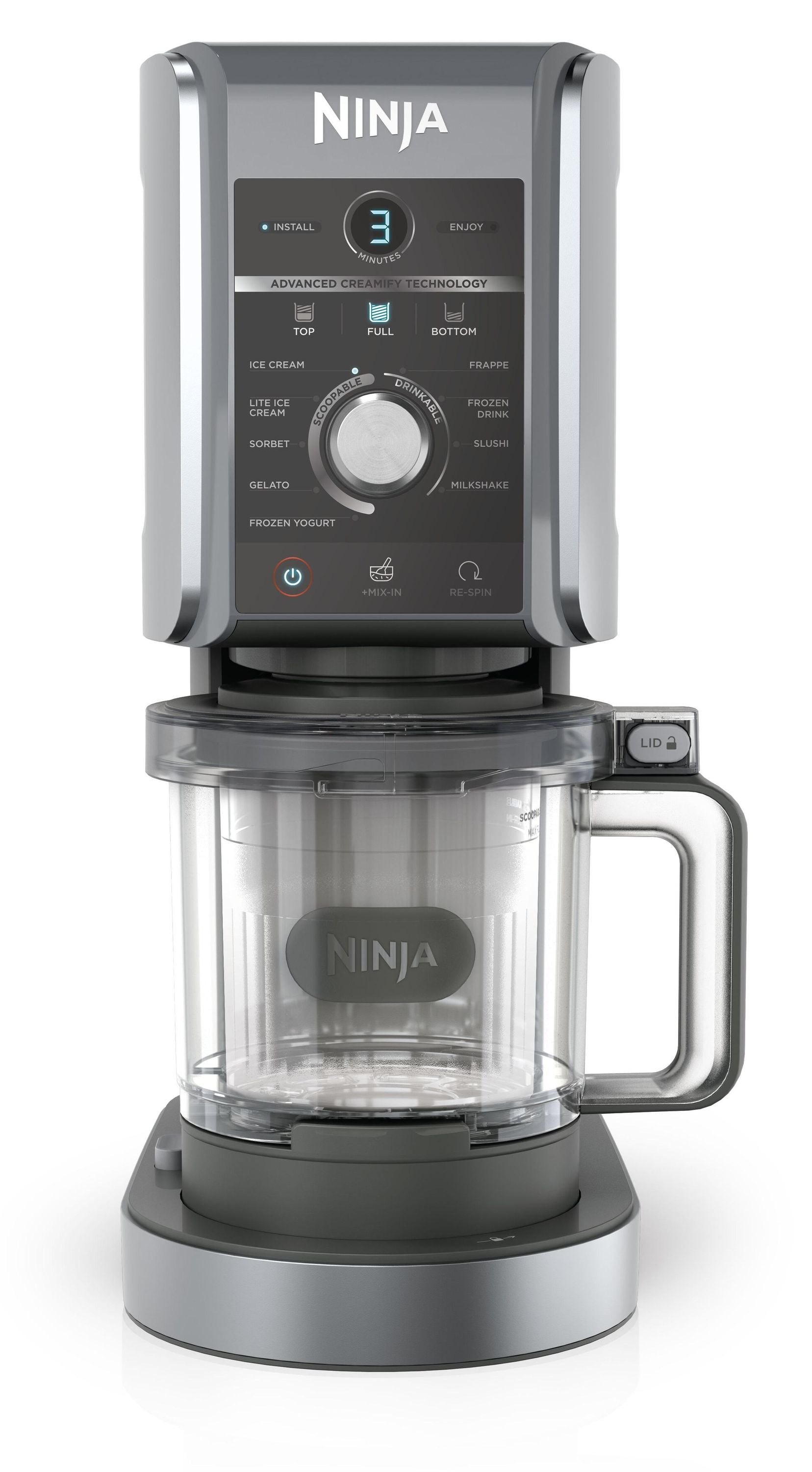 Ninja CREAMi Deluxe NC502EU Eismaschine 2×710ml
