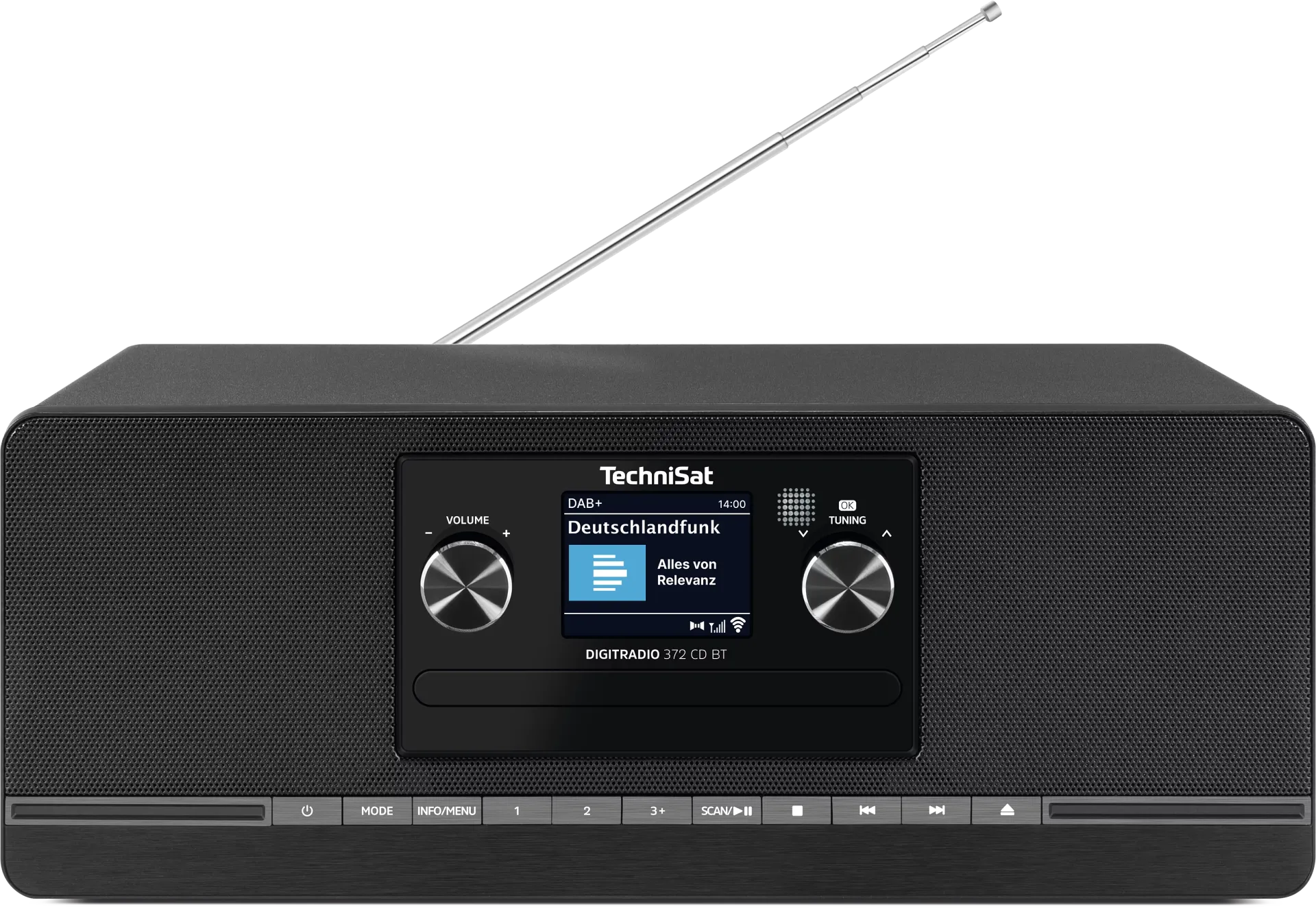 TechniSat DIGITRADIO 372 CD BT – DAB+ Radio, CD, Bluetooth