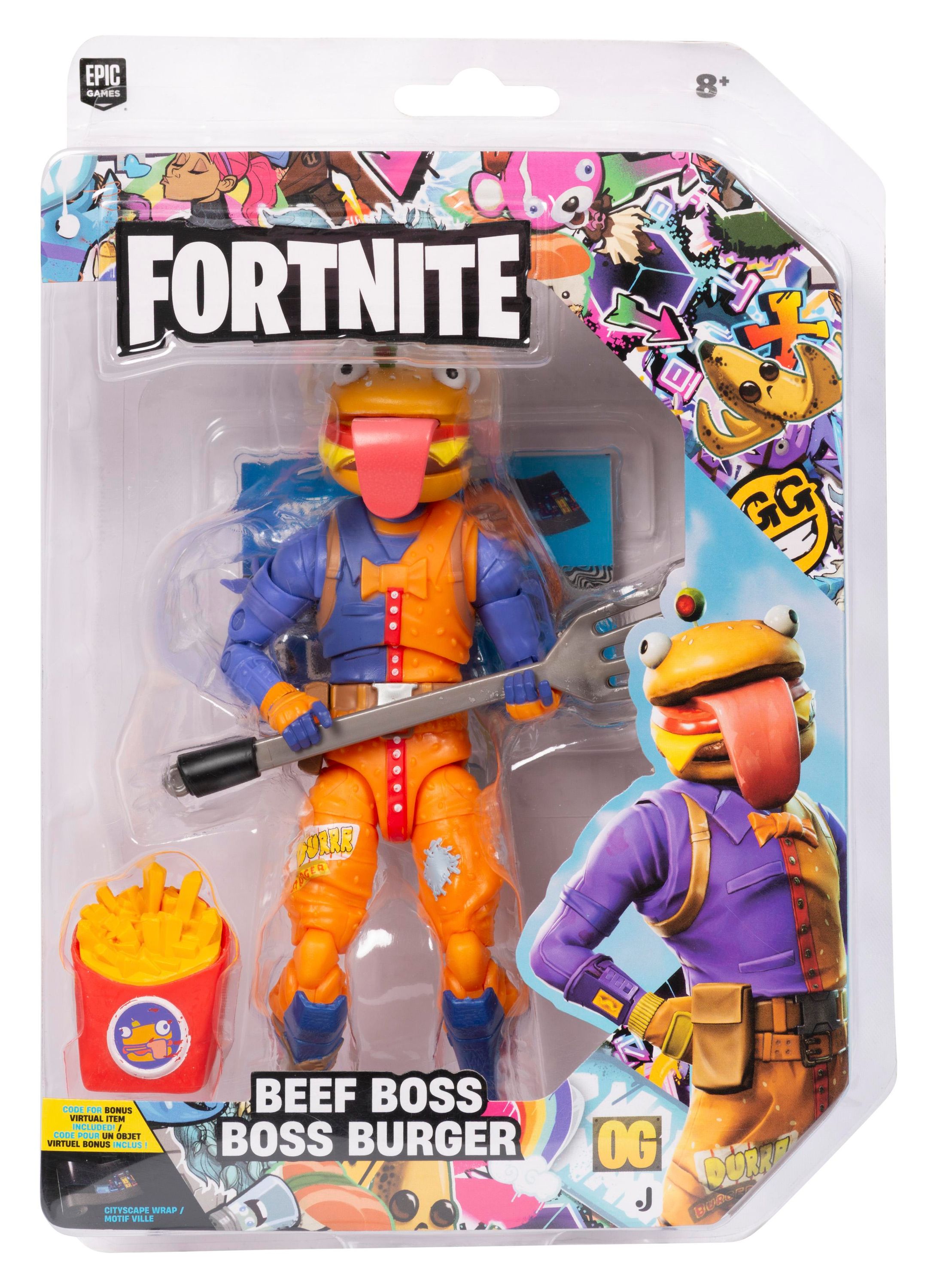 OTOFIX Beef Boss Fortnite Actionfigur 15 cm detailreich