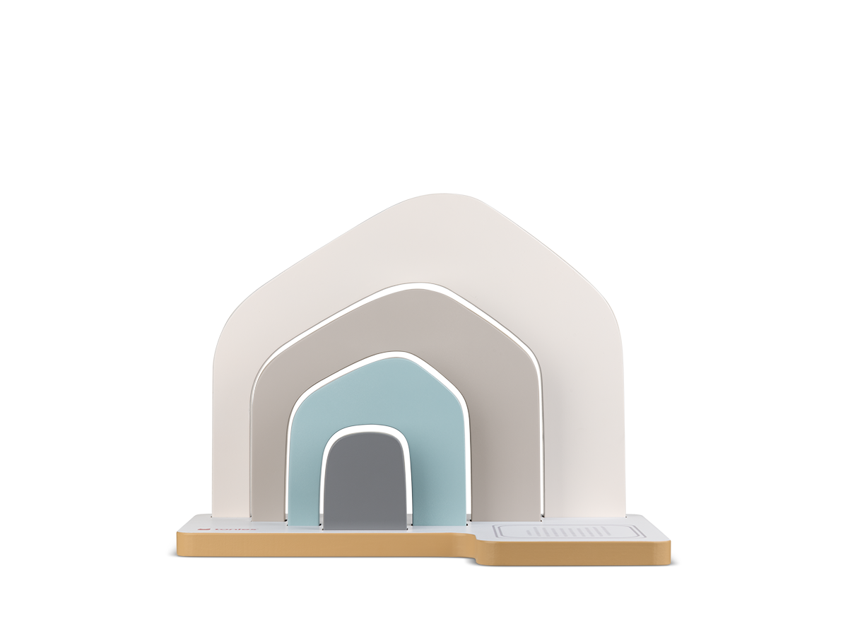 Tonies Standregal Haus, für Toniebox & 40 Tonies, magnetisch