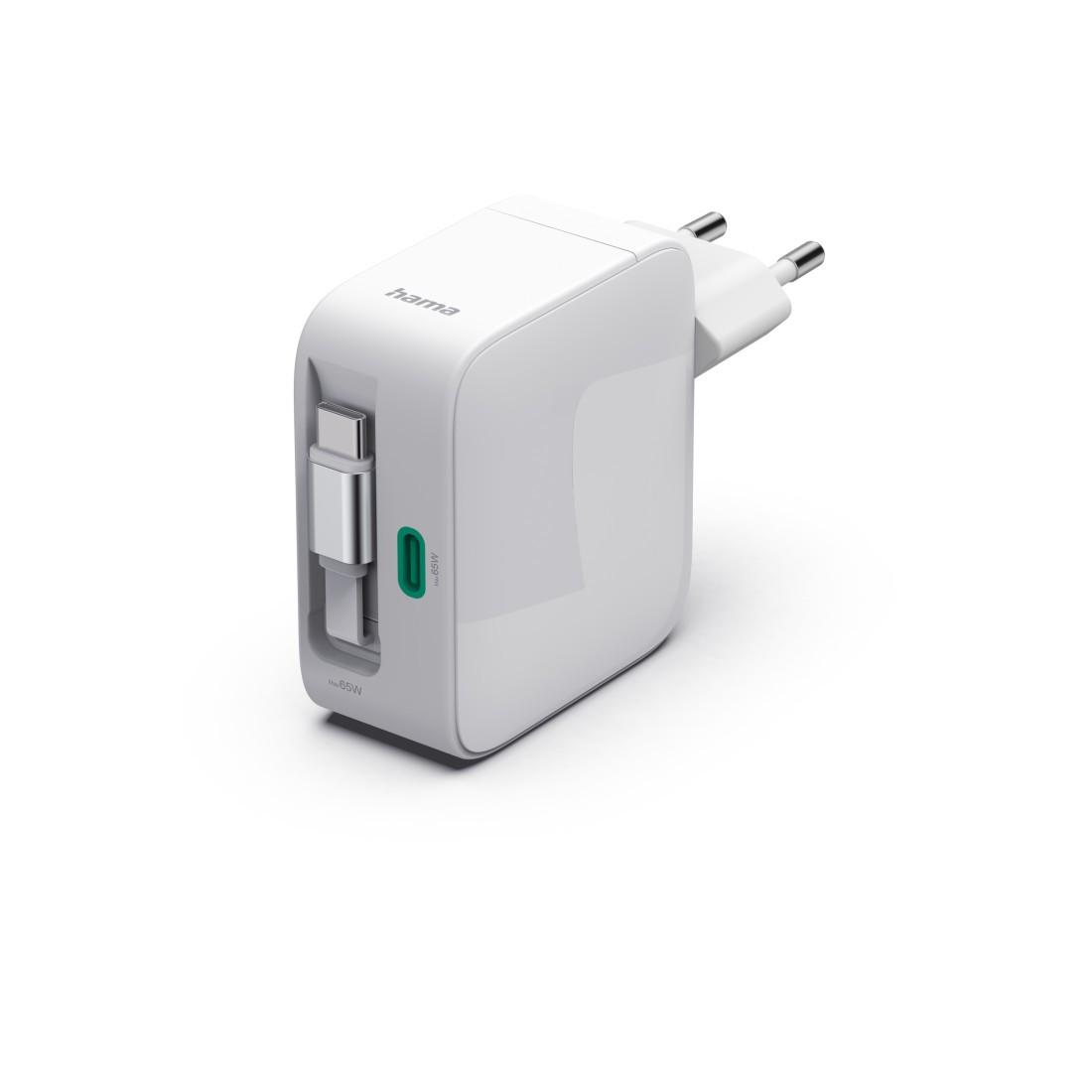 Hama 00201957 Schnellladegerät 2x USB-C PD 65W GaN
