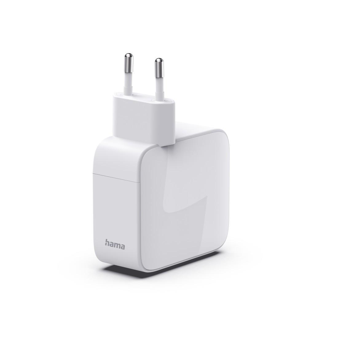 Hama 00201956 Schnellladegerät 2x USB-C PD GaN